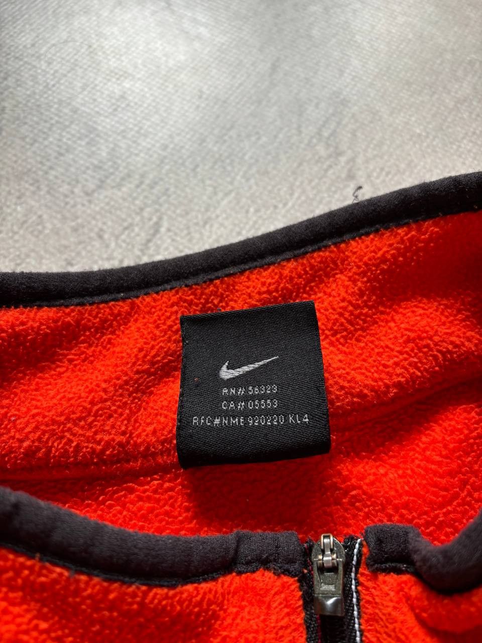 Nike Nike Y2K Vintage Distressed Swoosh Fleece Sweatshirt Size US XL / EU 56 / 4 - 7 Thumbnail