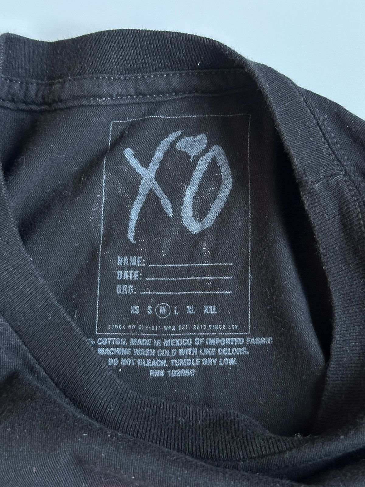 The Weeknd The Weeknd XO T-Shirt Size XL Size US M / EU 48-50 / 2 - 5 Thumbnail