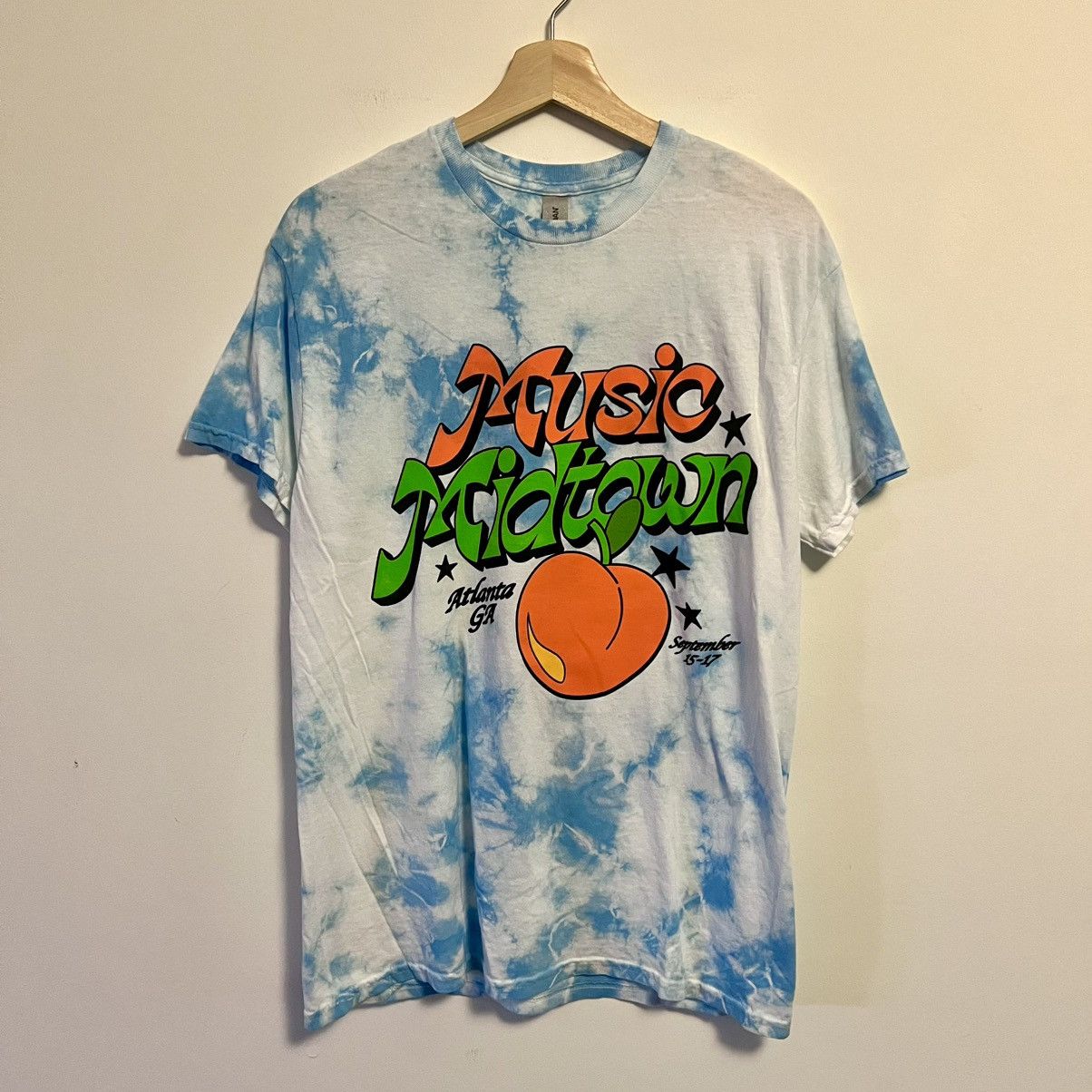 Band Tees Music Midtown 2023 Atlanta, GA Festival Lineup Graphic Tee Size US M / EU 48-50 / 2 - 1 Thumbnail
