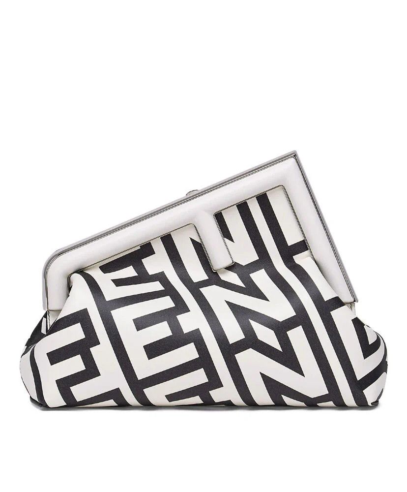 Fendi o1loc1c0824 Size: OS/ First Midi in Black/White Size ONE SIZE - 1 Preview