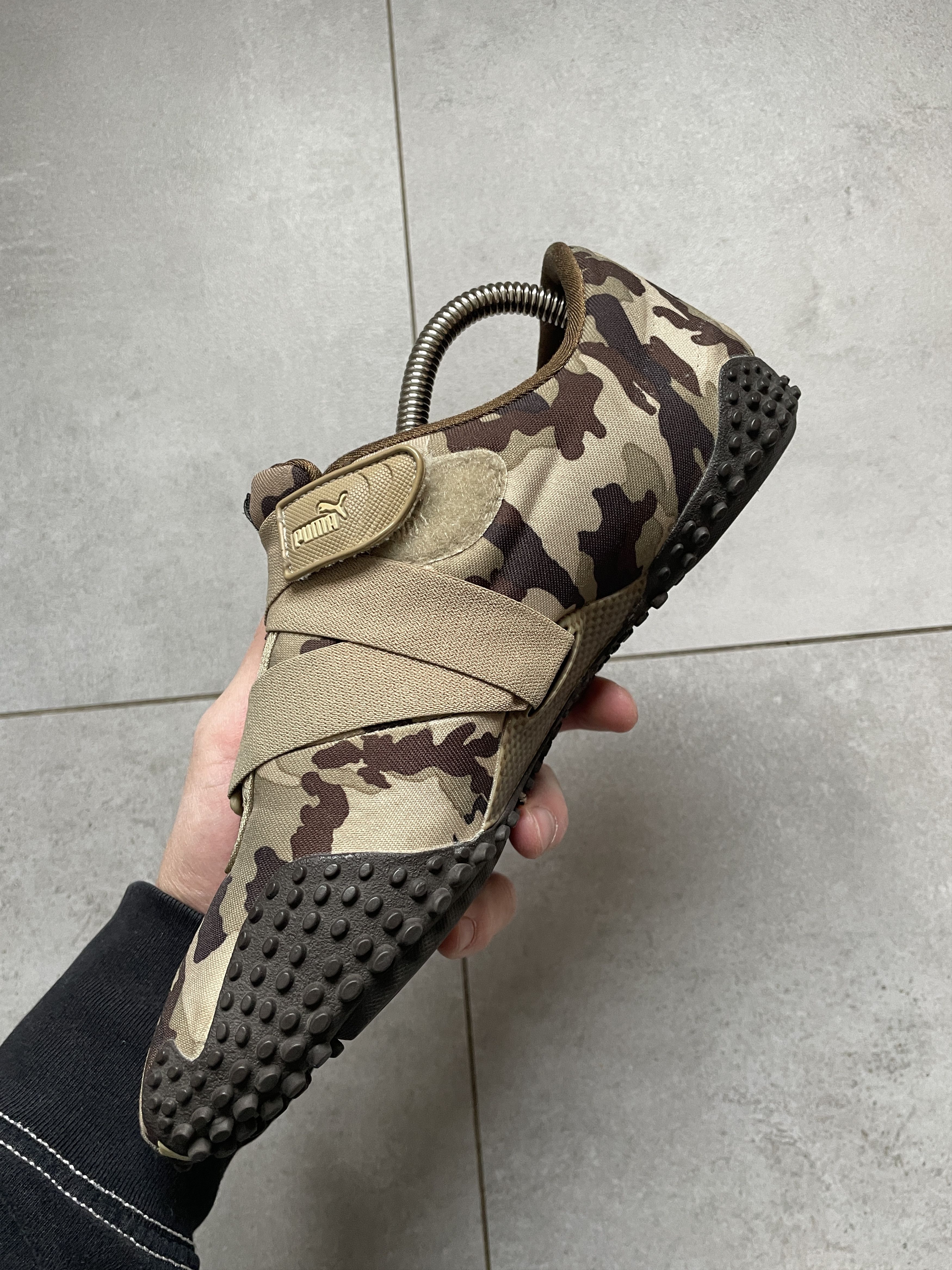 Puma Y2K PUMA ASANA MOSTRO BEIGE CAMO SNEAKERS Size US 7.5 / EU 40-41 - 6 Thumbnail
