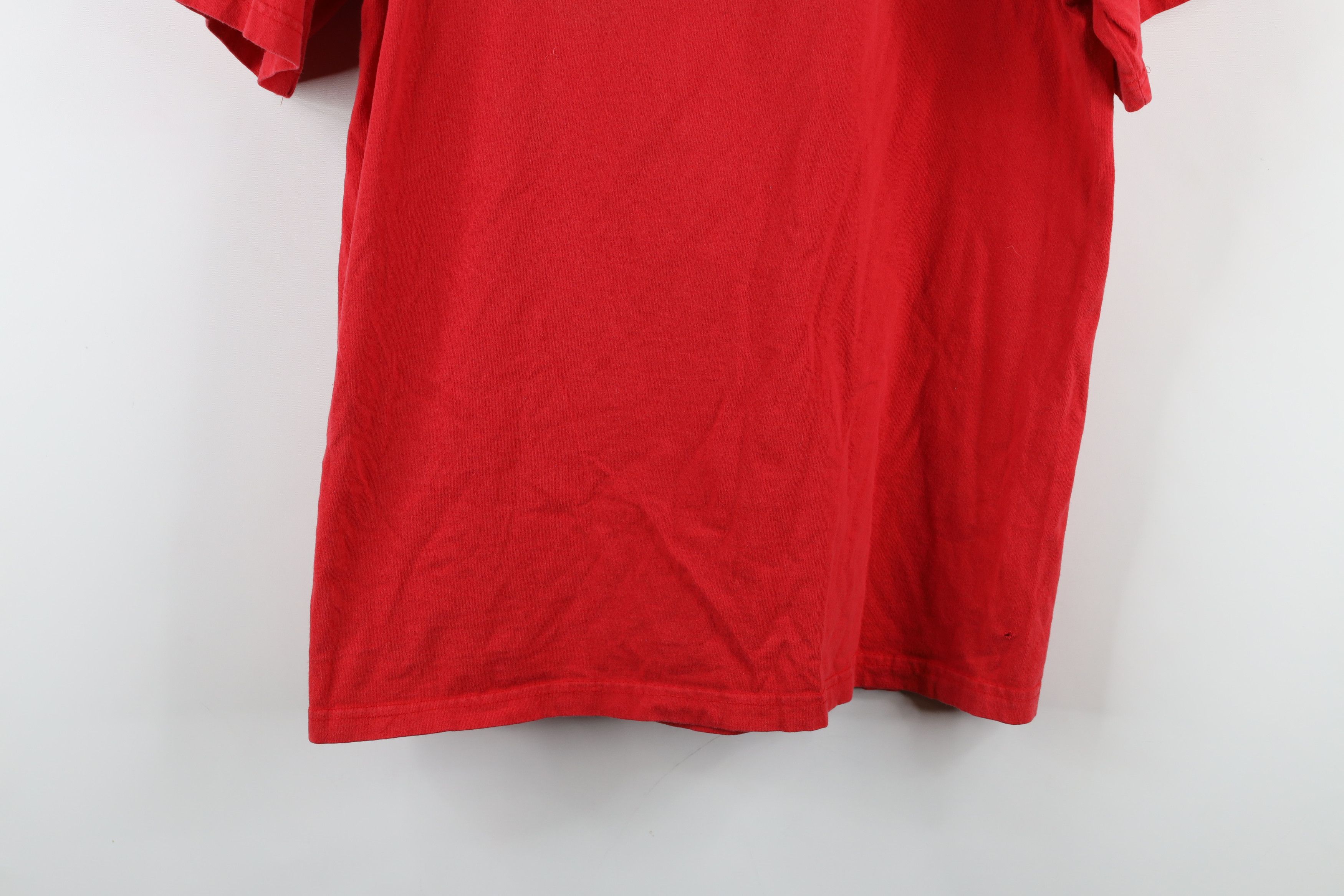 Columbia × Vintage Vintage 90s Y2K Columbia Convert Headphones T-Shirt Red Size US M / EU 48-50 / 2 - 13 Thumbnail