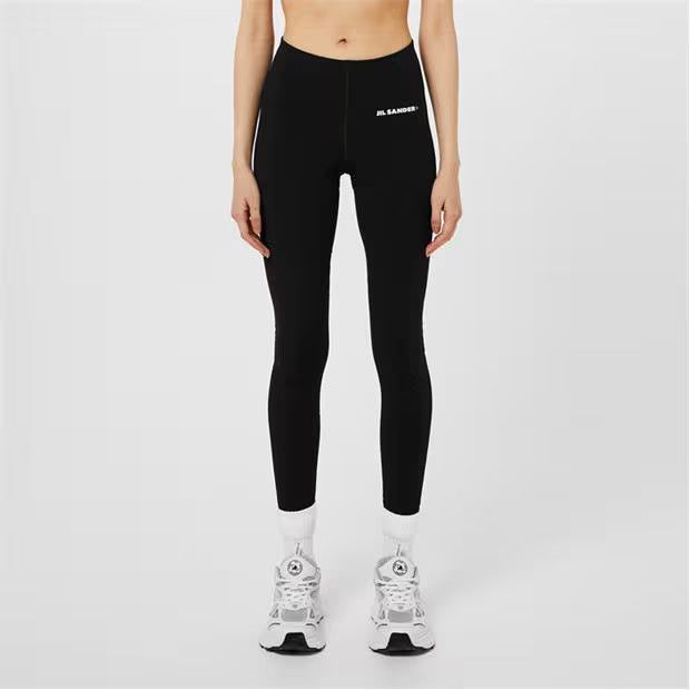 Jil Sander o1g2r1mq1024 Legging in Black Size 29" - 3 Thumbnail