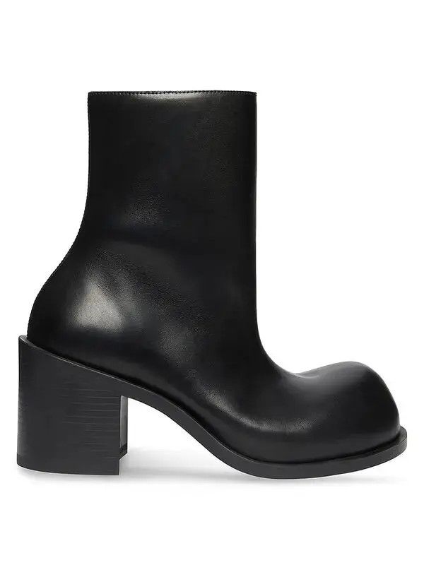 Balenciaga o1w1db10625 Hummer 90mm Booties in Black Size US 10 / IT 40 - 1 Thumbnail