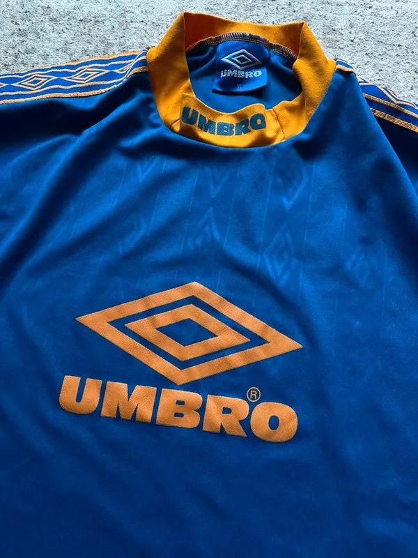 Umbro OG Umbro T-Shirt Big Logo 90s Vintage Sz XL Football Soccer Size US XL / EU 56 / 4 - 2 Thumbnail
