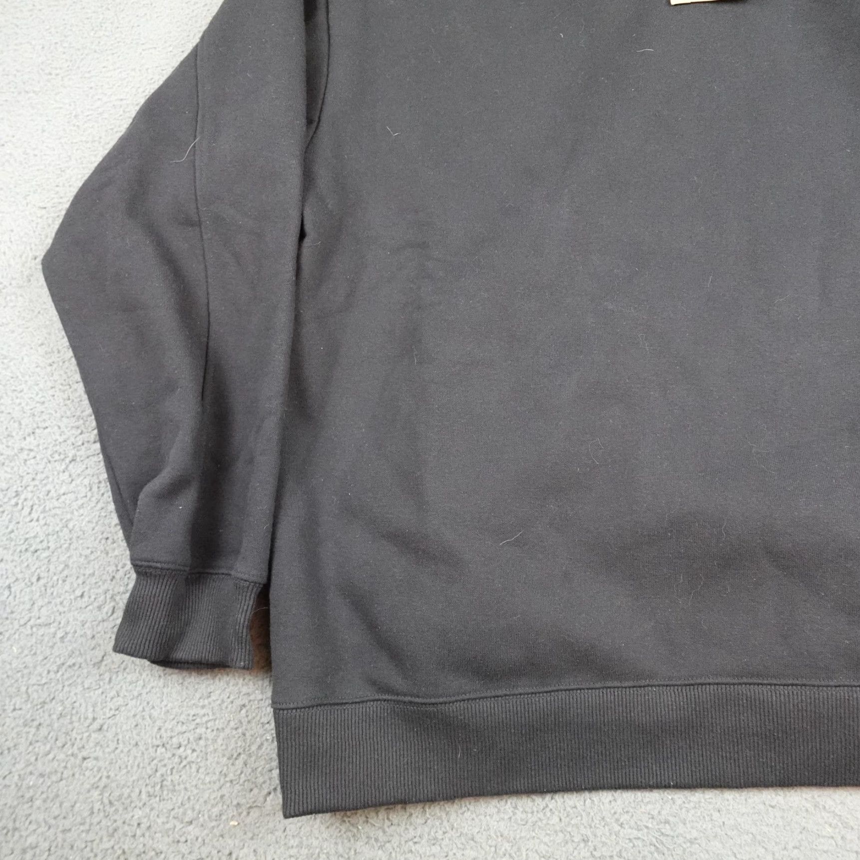 The North Face The North Face Sweatshirt Mens XL Black Heavyweight Fleece Crew Pullover Size US XL / EU 56 / 4 - 3 Thumbnail