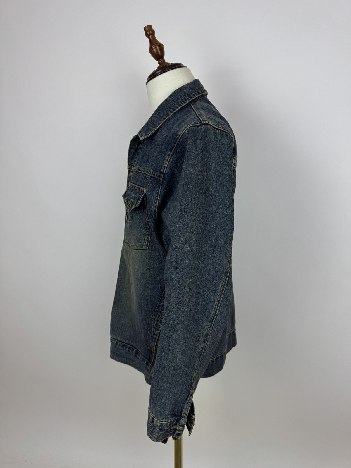 C1RCA C1RCA Denim Jacket Skater Circa JKT Y2K Mens size L Size US L / EU 52-54 / 3 - 3 Thumbnail