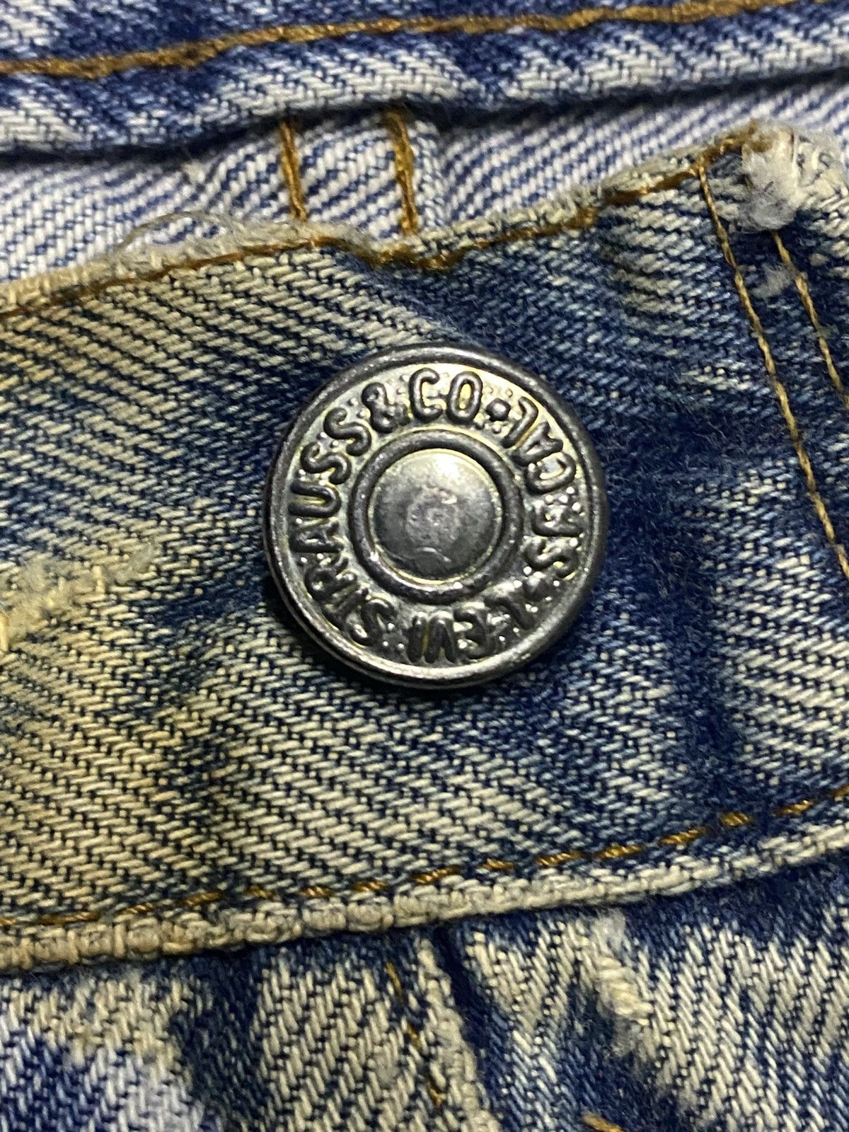 Levi's Levis 501 60s ButtonFly no.6 Selvedge Jeans Size US 28 / EU 44 - 12 Thumbnail