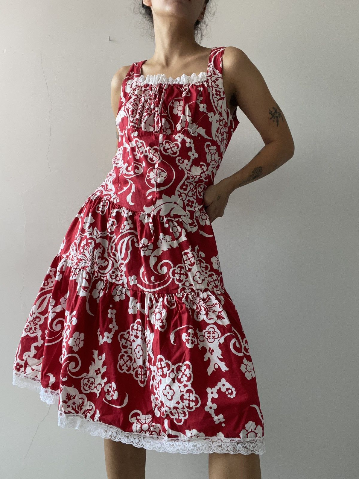 Vintage Vintage dress Size M / US 6-8 / IT 42-44 - 2 Thumbnail