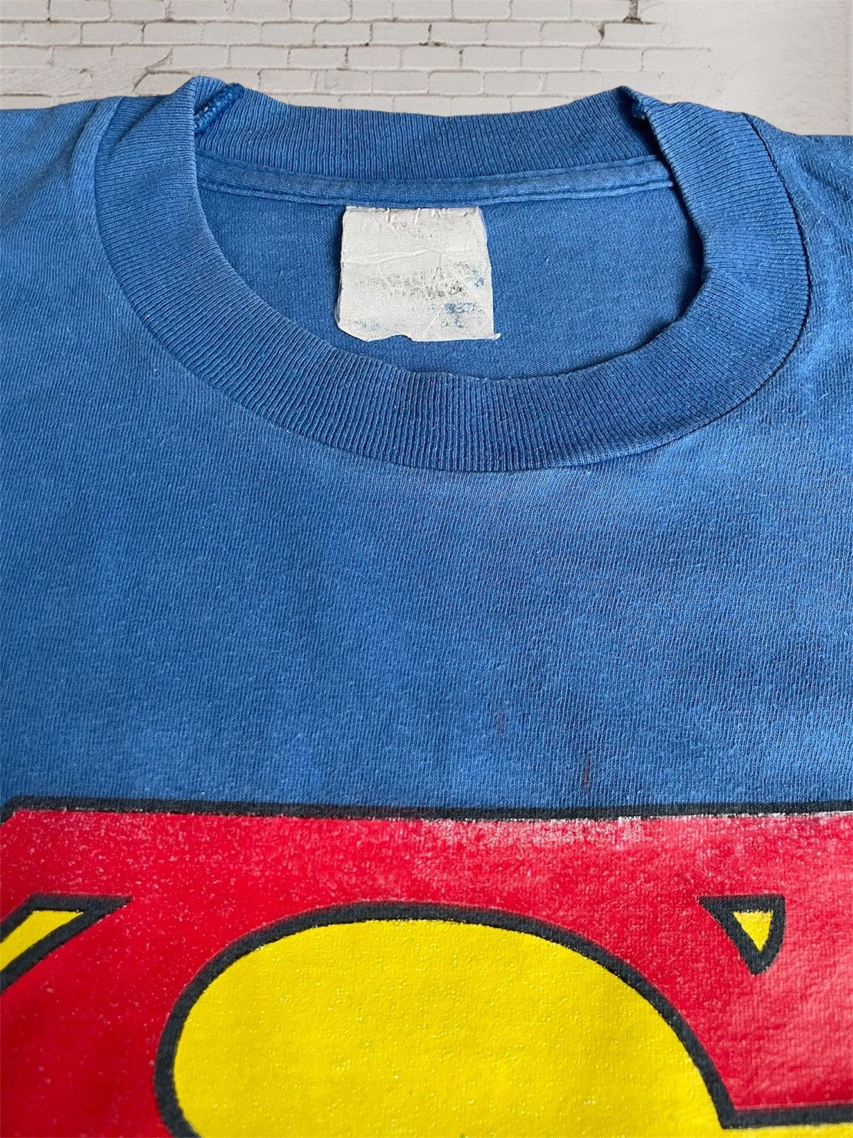 Vintage Vintage Superman T-Shirt, single stitched Size US XL / EU 56 / 4 - 10 Thumbnail