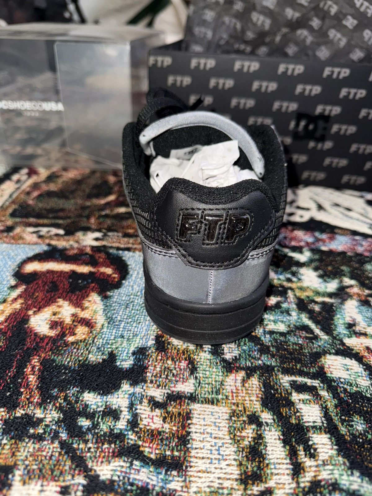 DC × Fuck The Population FTP DC manteca 4 shoes reflective 3M Size US 5.5 / EU 38 - 9 Thumbnail