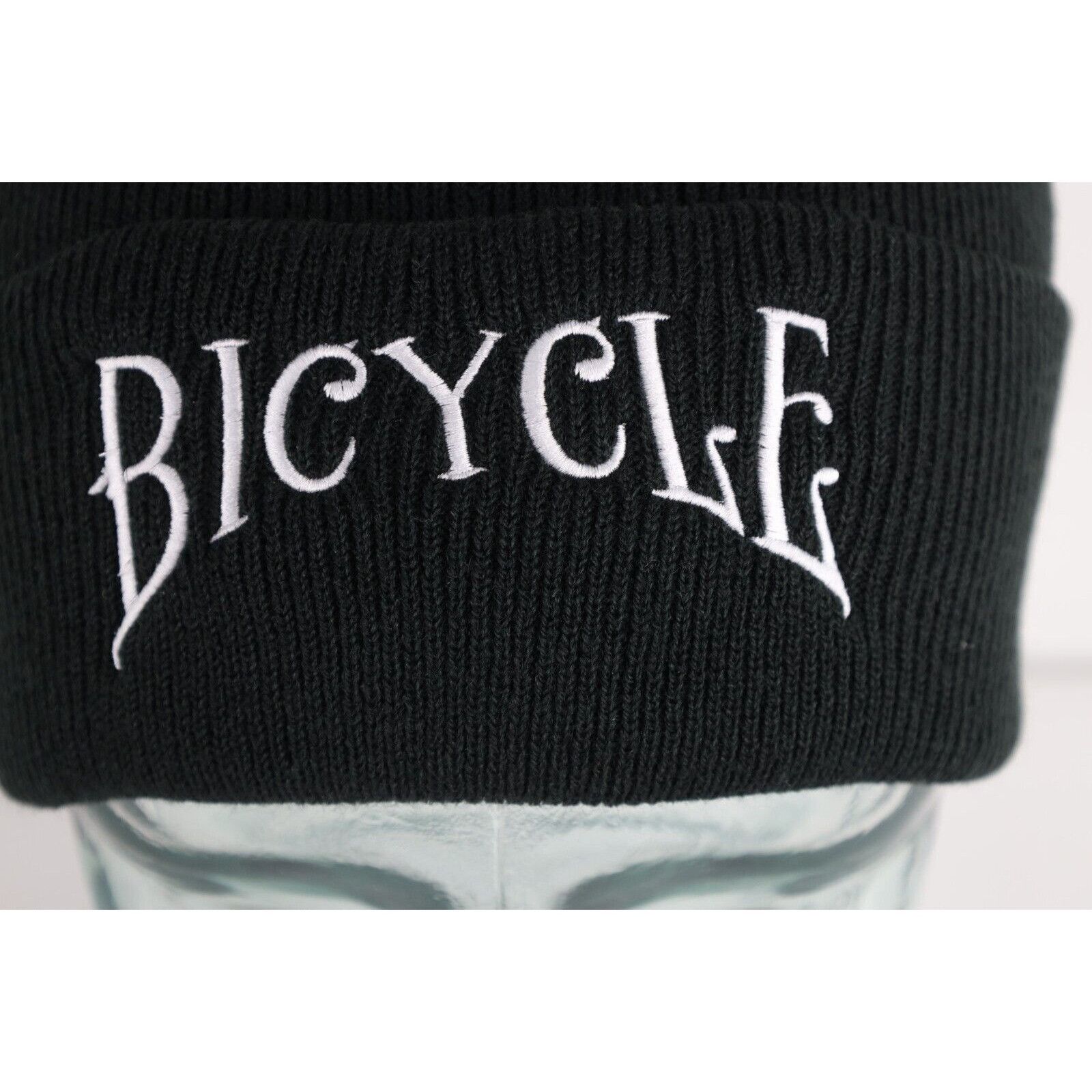Vintage Vintage Bicycle Playing Cards Knit Winter Beanie Hat Size ONE SIZE - 2 Thumbnail