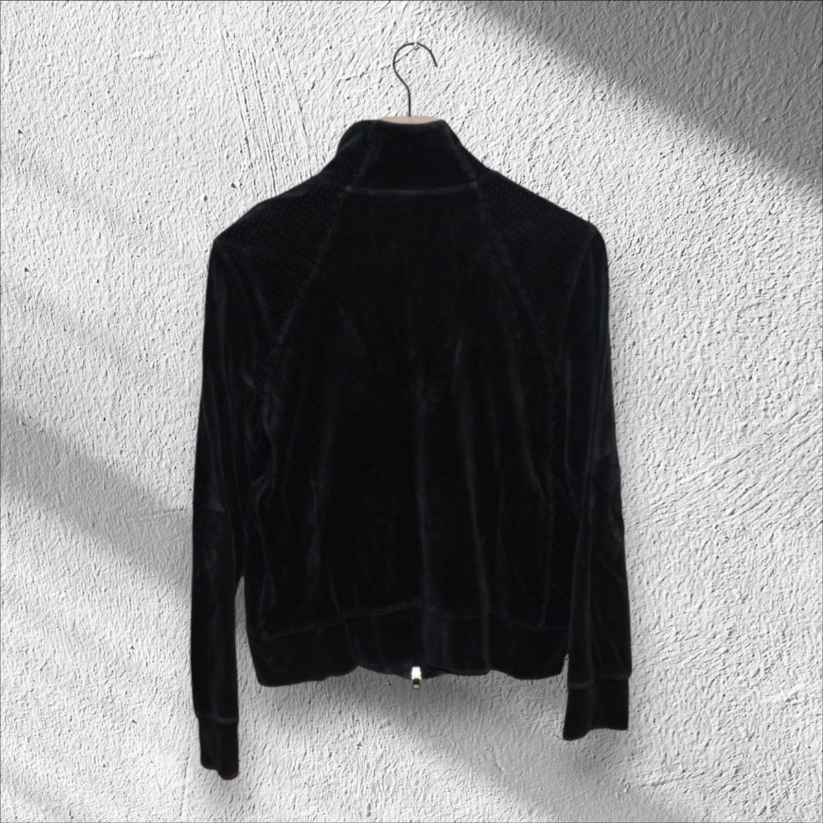 Nike × Vintage Vintage Y2K Women’s Nike Velour Velvet Track Jacket Size L / US 10 / IT 46 - 2 Thumbnail