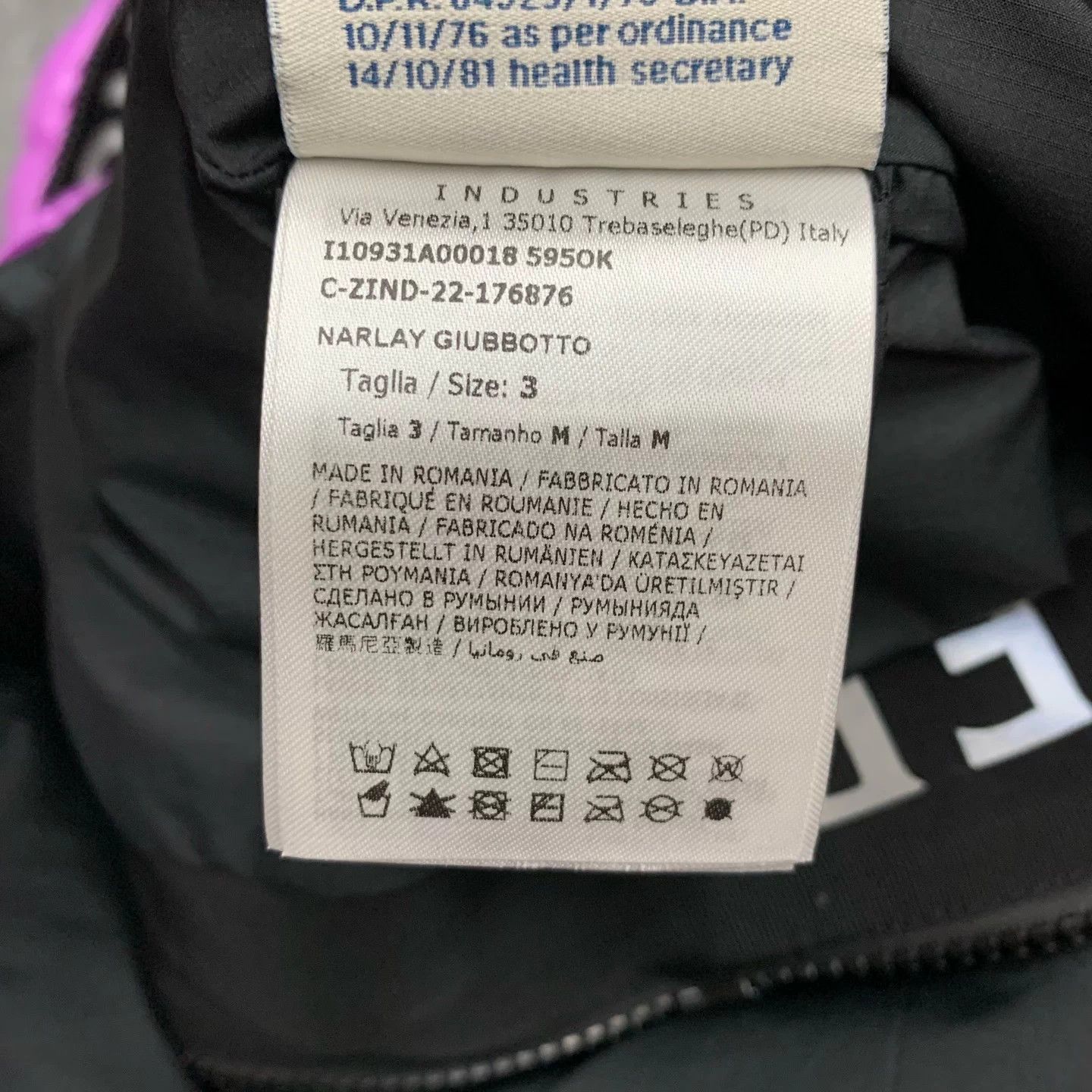 Moncler Moncler Narlay puffer purple lining logo Size L / US 10 / IT 46 - 5 Thumbnail