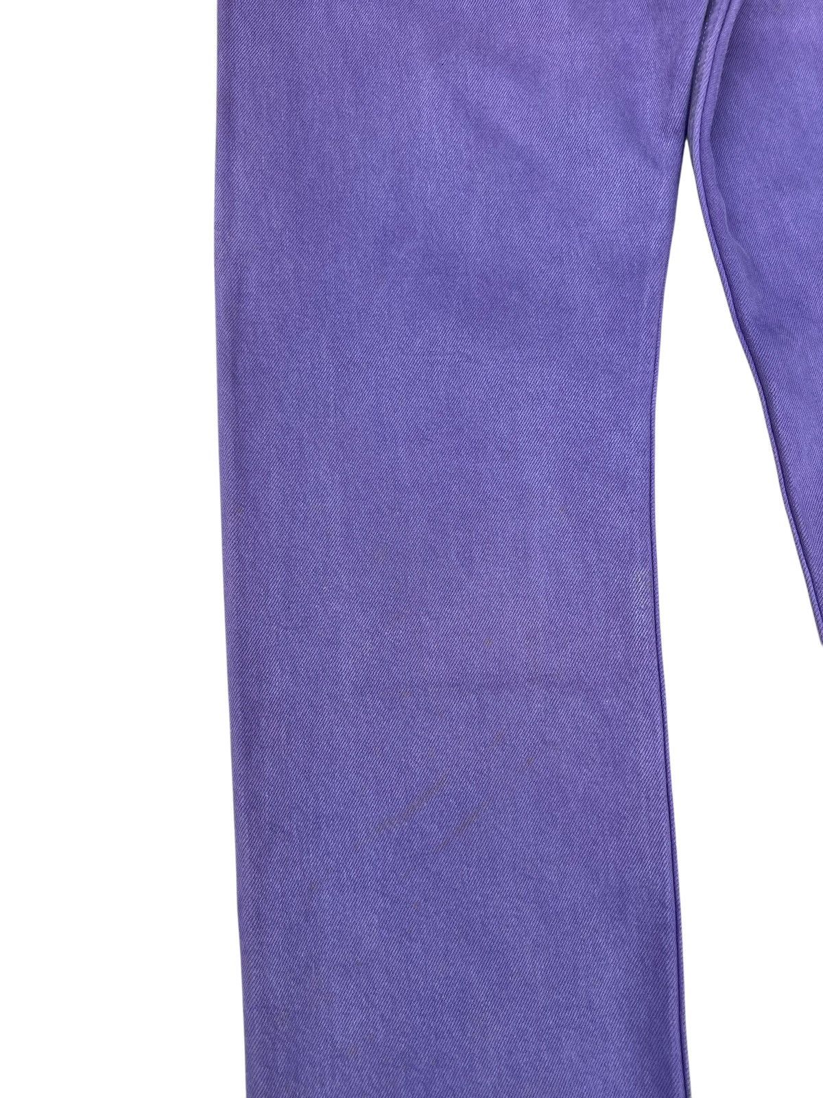 Levi's Vintage 1999 Levi’s 501 Faded Stains Purple Denim Jeans Size US 30 / EU 46 - 16 Thumbnail