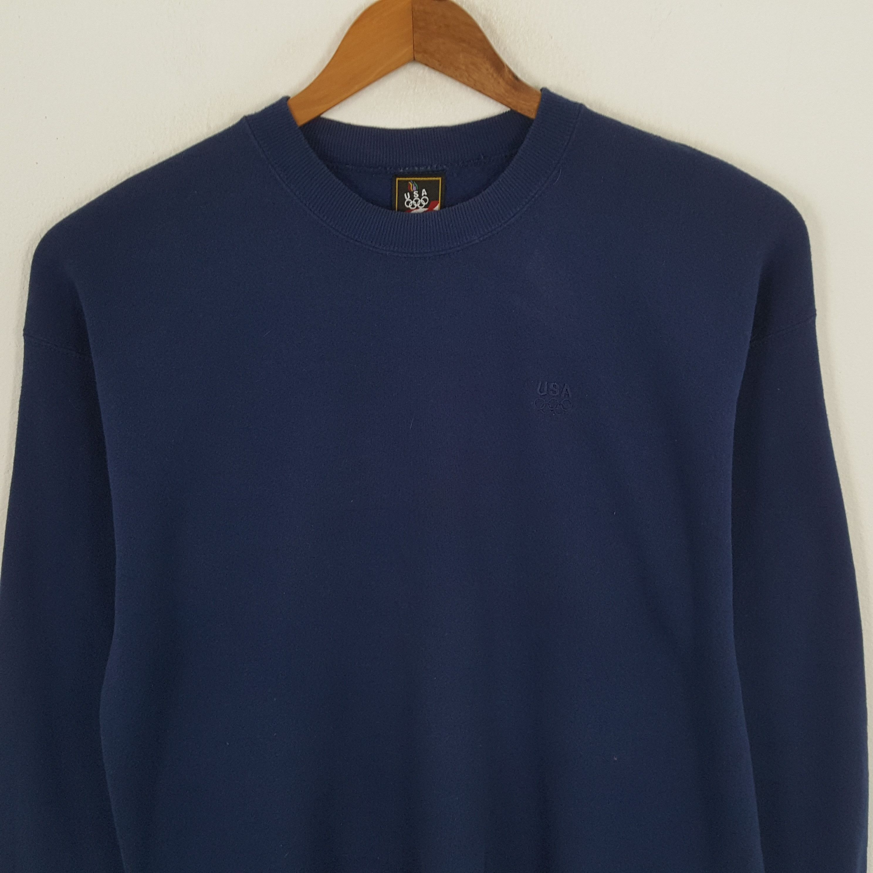 USA Olympics × Vintage Vintage 90's OLYMPICS USA Sportswear Promo Sweatshirts Size US XL / EU 56 / 4 - 2 Thumbnail