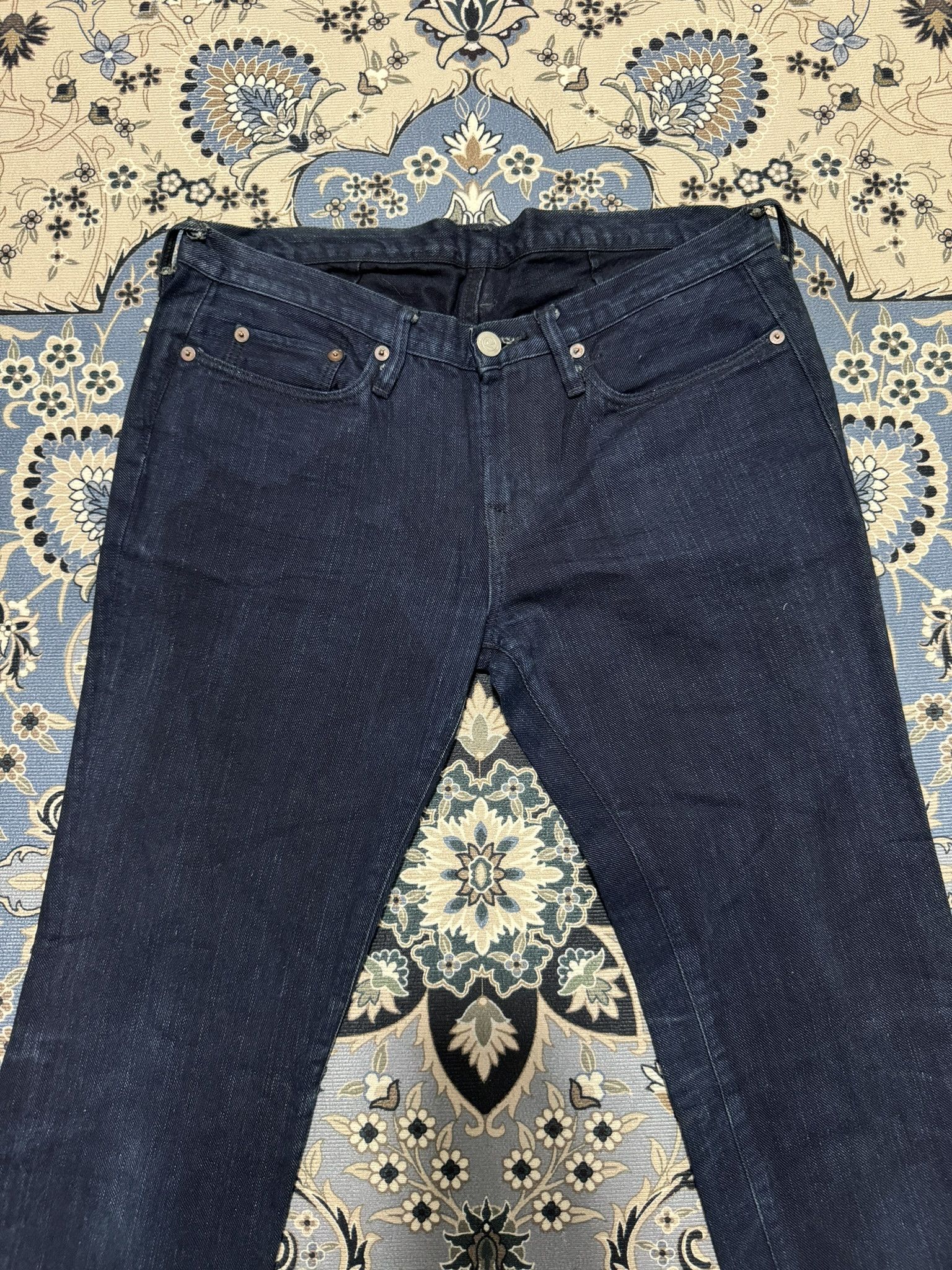 45rpm × Japanese Brand Japanese Brand WMNS 45rpm Denim Jeans Low Rise Kapital Size 28" / US 6 / IT 42 - 4 Thumbnail