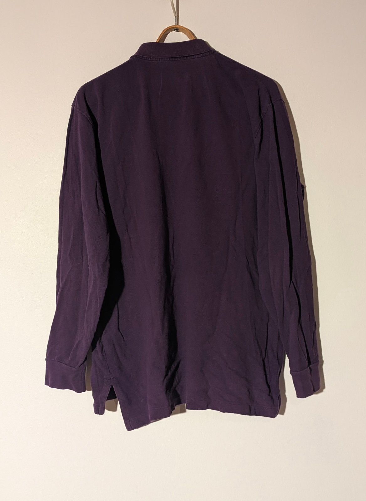 Polo Ralph Lauren 👕 Polo Ralph Lauren Long Sleeve Polo Shirt – Purple (Size L) Size US L / EU 52-54 / 3 - 2 Thumbnail