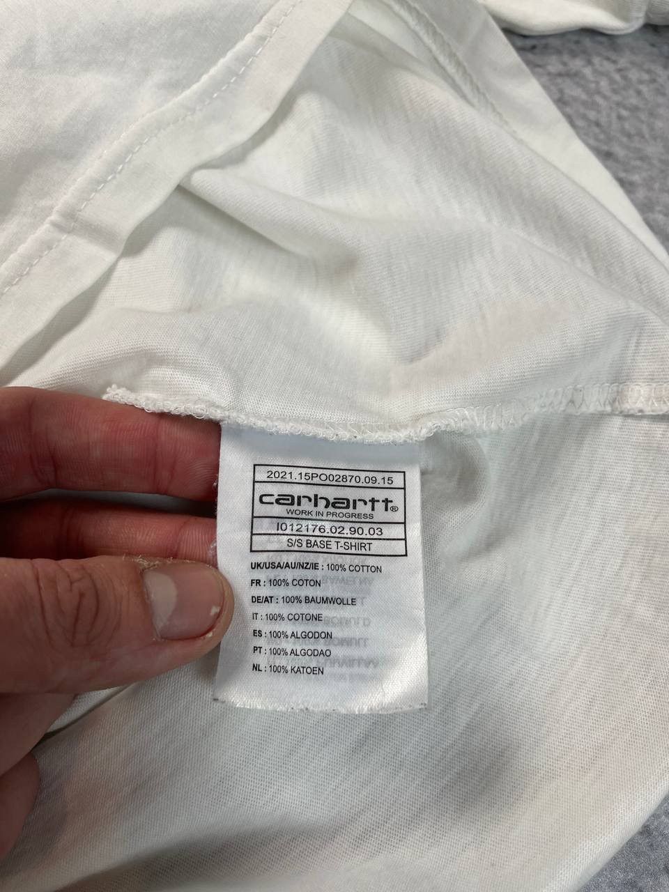 Carhartt Carhartt s/s base T-shirt Size US M / EU 48-50 / 2 - 8 Thumbnail