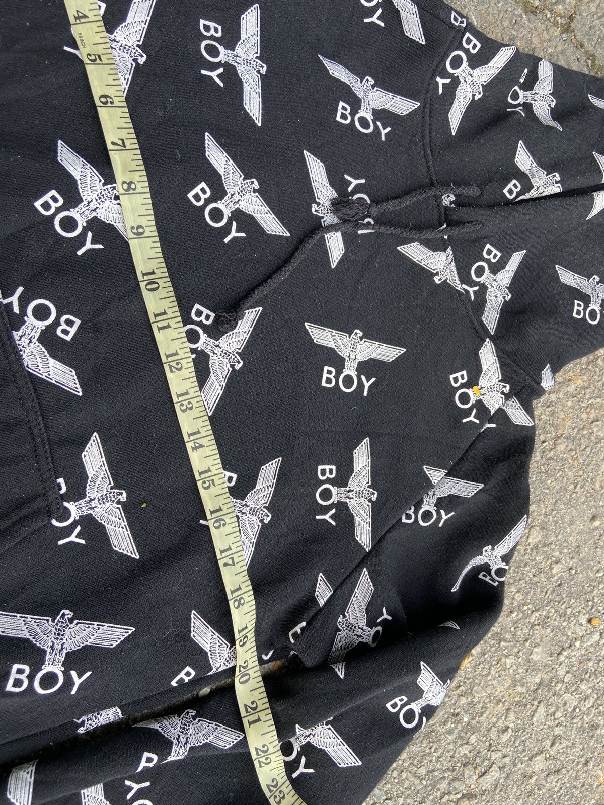 Boy London × Vintage Vintage Monogram Boy London Hoodie Size US L / EU 52-54 / 3 - 5 Thumbnail