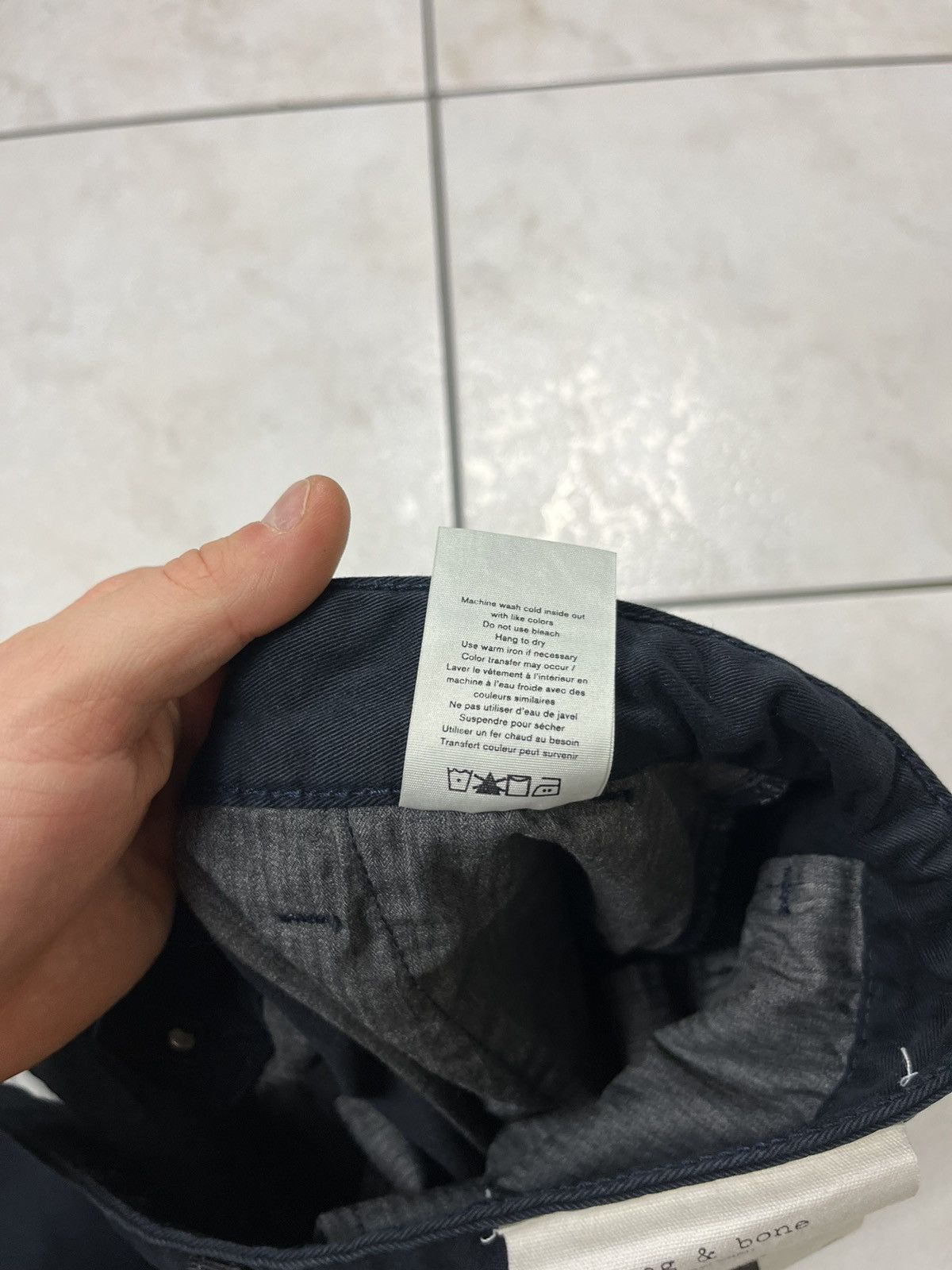 Designer × Rag & Bone Rag & Bone New York fit 1 classic chino pants extra slim Size US 29 - 19 Thumbnail