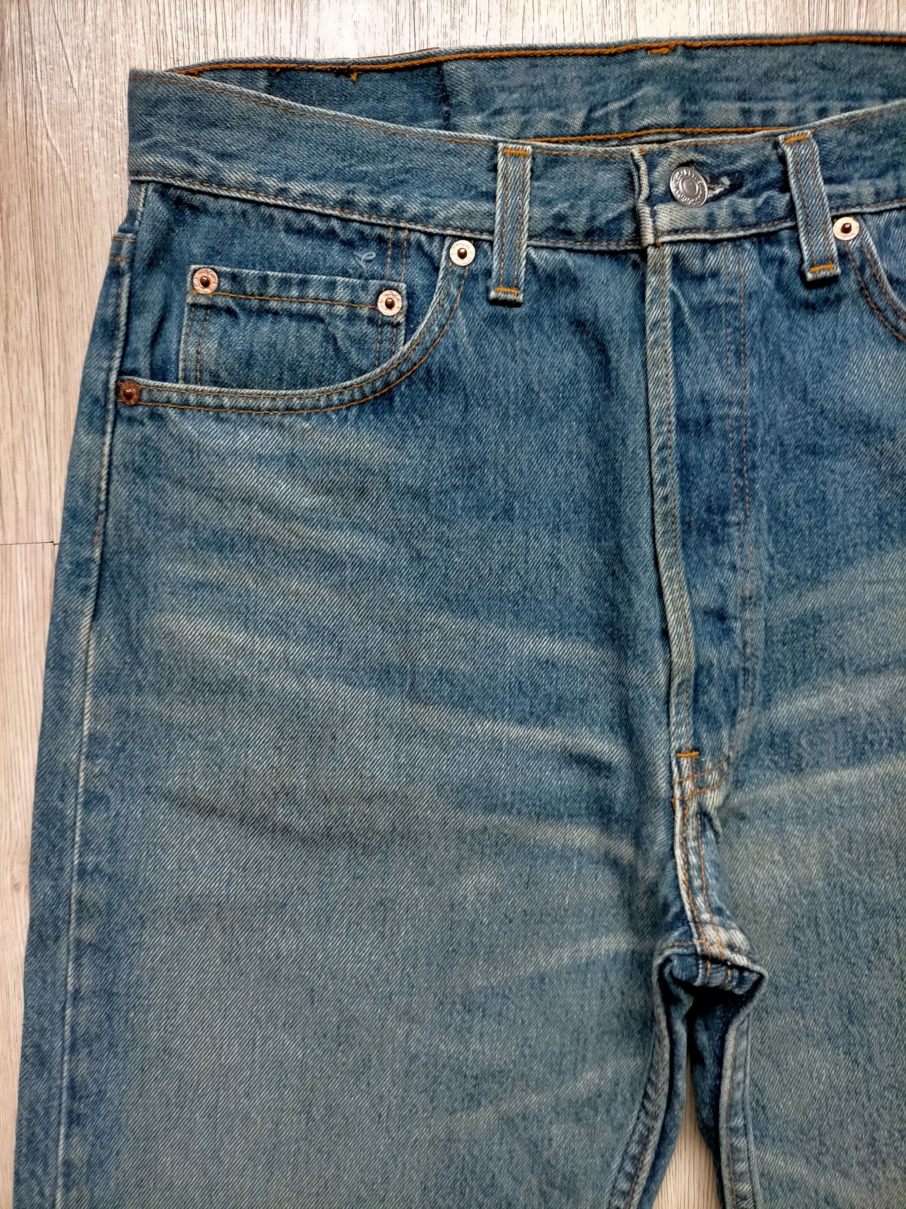 Levi's Vtg Levis 501 Made in usa Blue Denim Jeans Size US 32 / EU 48 - 5 Thumbnail