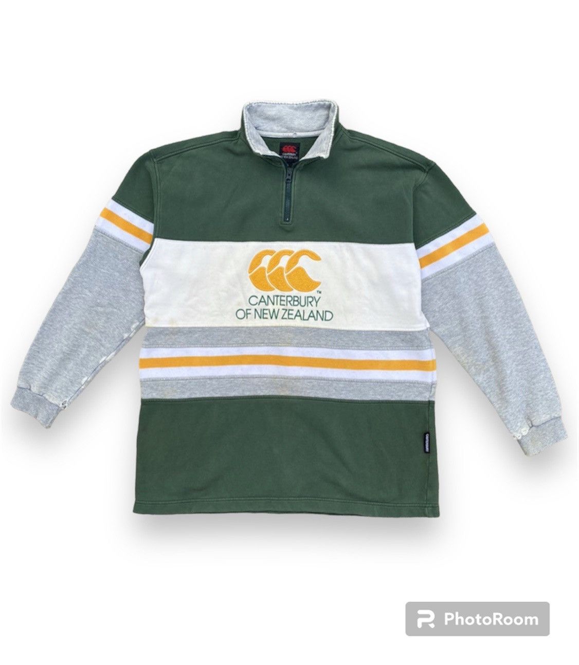 Canterbury of New Zealand Vintage Distressed Canterbury Of New Zealand Longsleeve Size US L / EU 52-54 / 3 - 1 Thumbnail