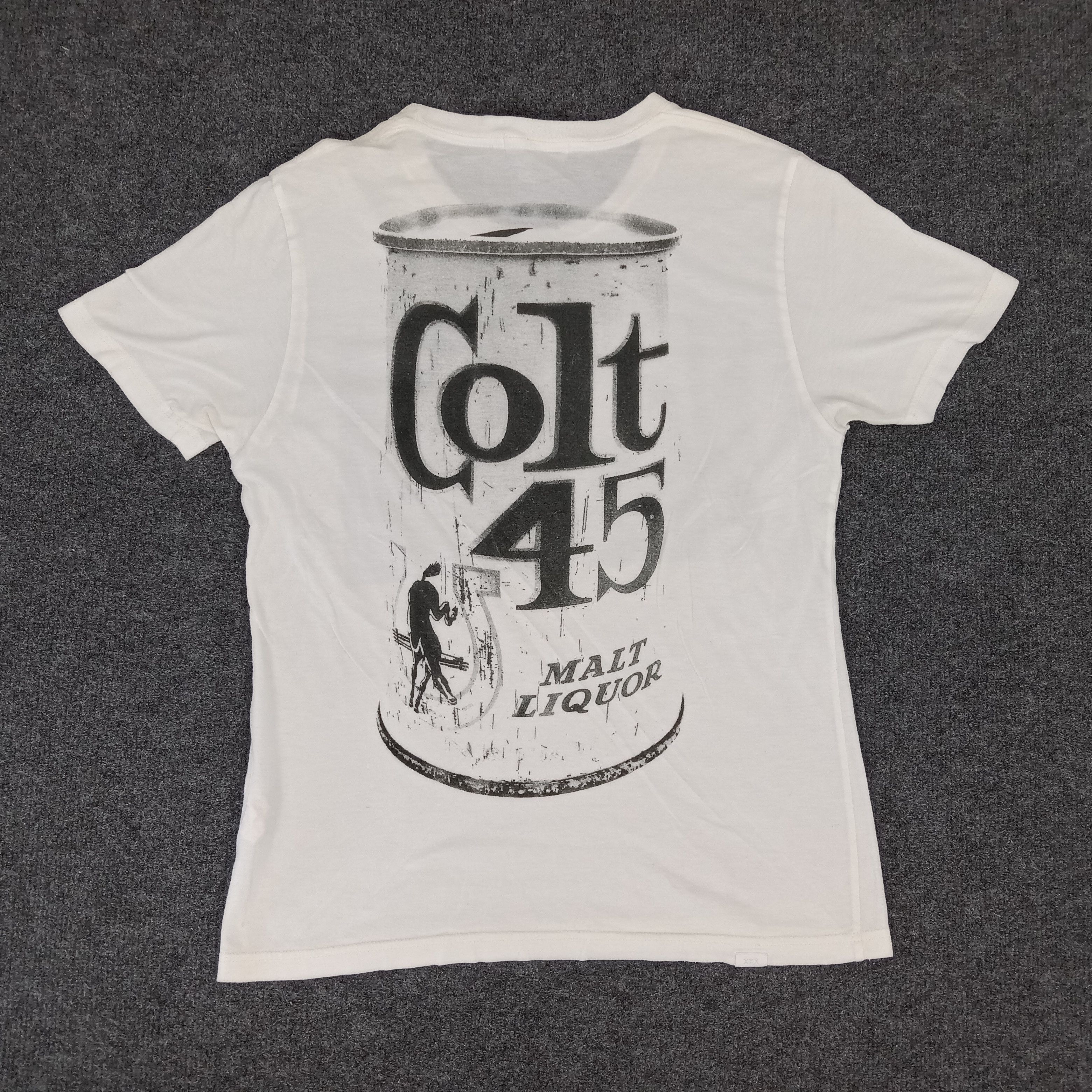Hysteric Glamour × Japanese Brand × Vintage Hysteric Glamour Colt 45 Malt Liquor Band Tshirt Size US S / EU 44-46 / 1 - 3 Thumbnail