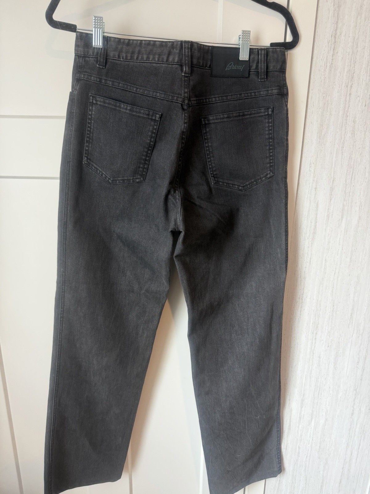 Brioni Brioni Marmolada Black Denim Jeans Size US 30 / EU 46 - 2 Thumbnail