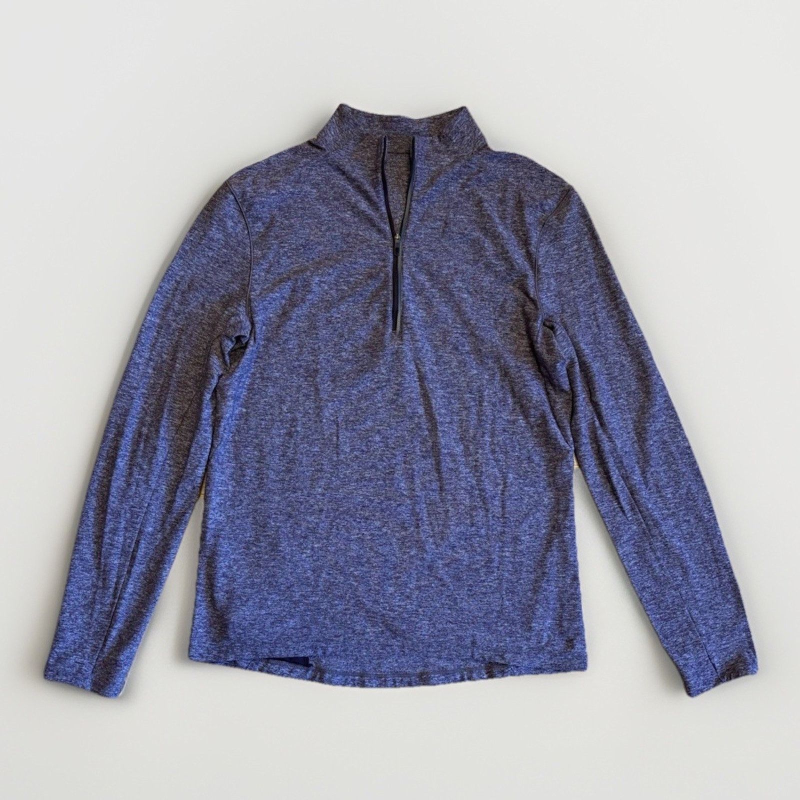 Lululemon Lululemon Mens Surge Warm 1/2 Zip Pullover Red/Gray S Size US S / EU 44-46 / 1 - 1 Thumbnail