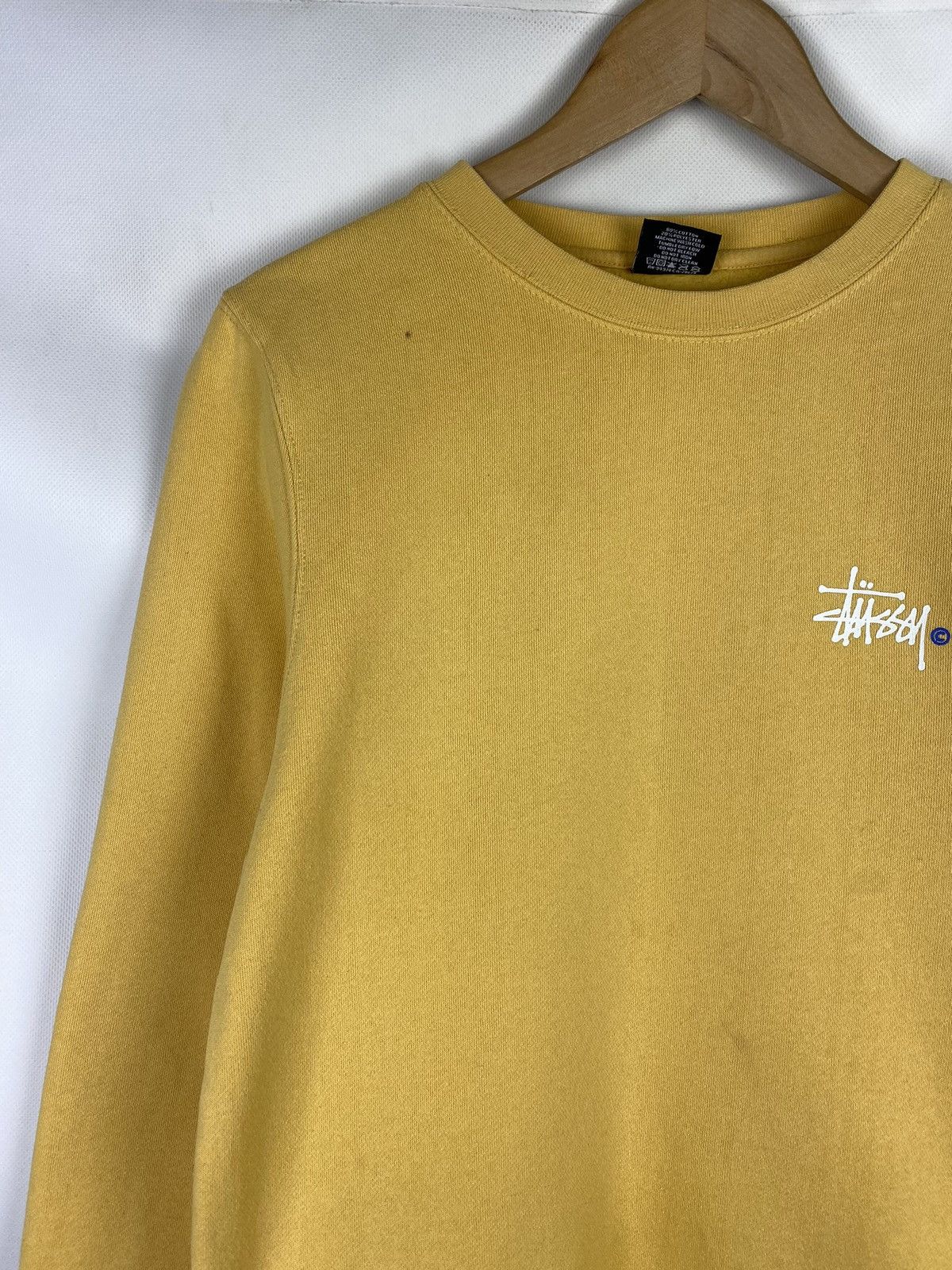 Stussy Stussy men’s vintage Y2K big back logo sweatshirt pullover Size US S / EU 44-46 / 1 - 9 Thumbnail