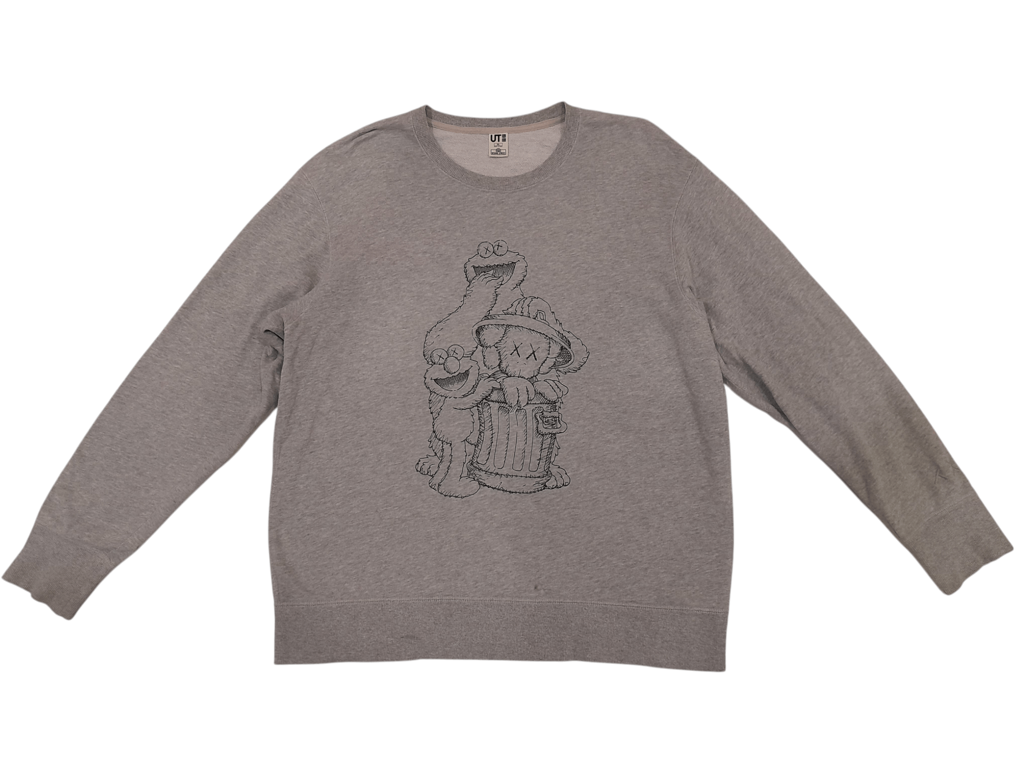 Kaws Kaws Brian Donnelly X Sesame Street Sweatshirt (F457) Size US XL / EU 56 / 4 - 1 Thumbnail