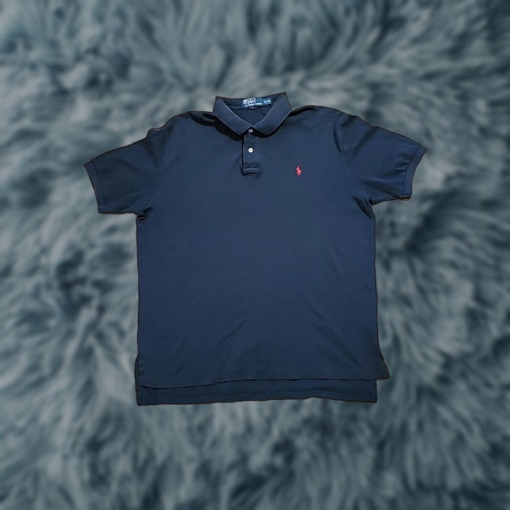 Ralph Lauren Polo Ralph Lauren Polo Shirt Mens XL Black W/ Red Pony Logo Cotton Embroidered Size US XL / EU 56 / 4 - 1 Thumbnail