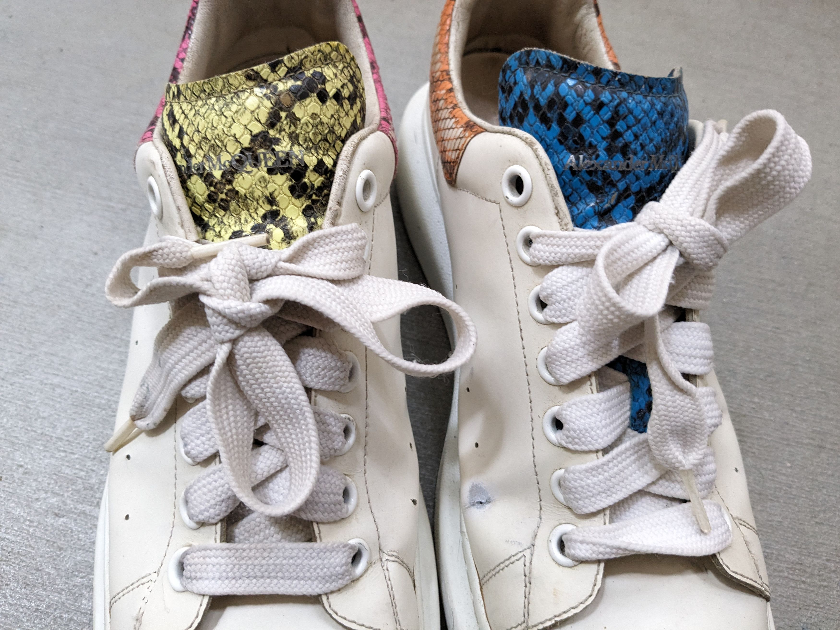 Alexander McQueen Alexander Mcqueen Oversized Larry Sneakers 11 44 White Size US 11 / EU 44 - 4 Thumbnail