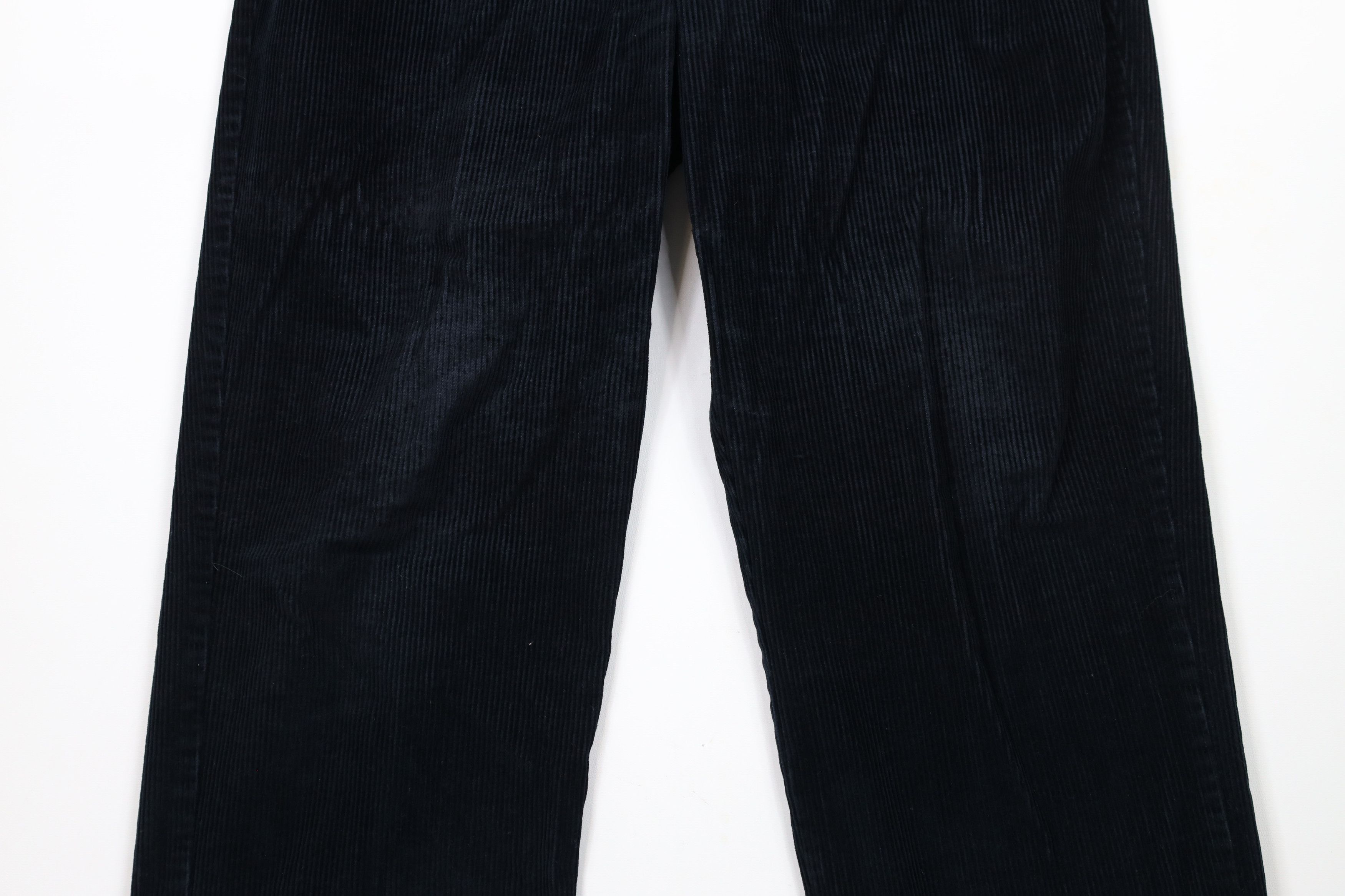 Vintage Vintage 90s Streetwear Cuffed Wide Leg Corduroy Pants Size US 34 / EU 50 - 3 Thumbnail
