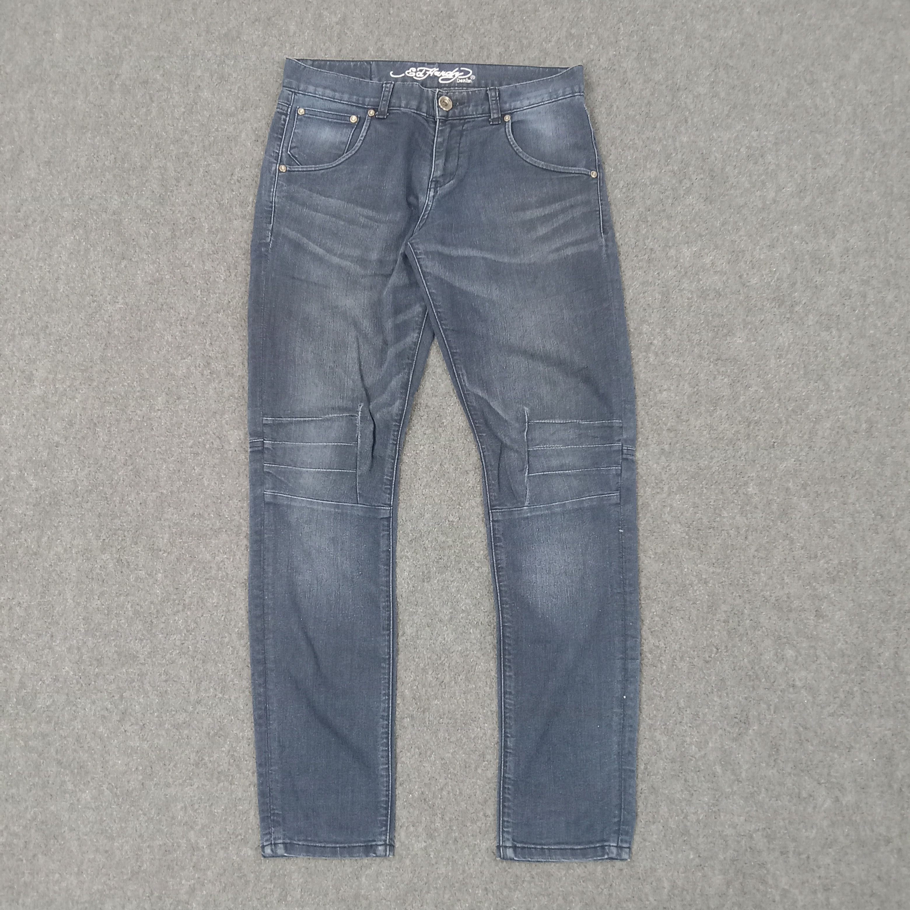 Christian Audigier × Ed Hardy × Vintage Ed Hardy by Christian Audigier American Denim Jeans C217N9 Size US 30 / EU 46 - 5 Thumbnail