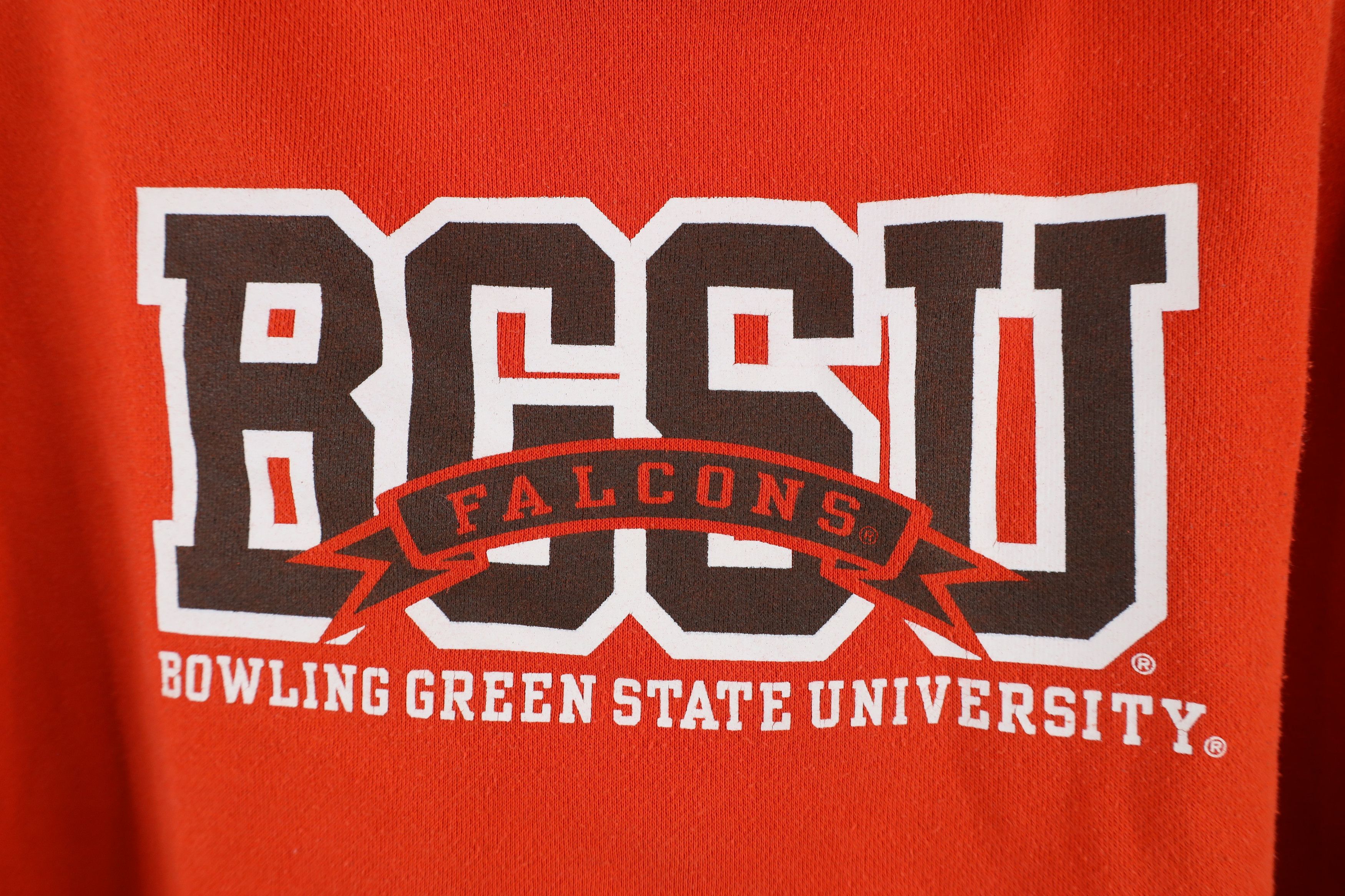 Vintage Vintage 90s Bowling Green State University Hoodie Sweatshirt Size US XL / EU 56 / 4 - 5 Thumbnail