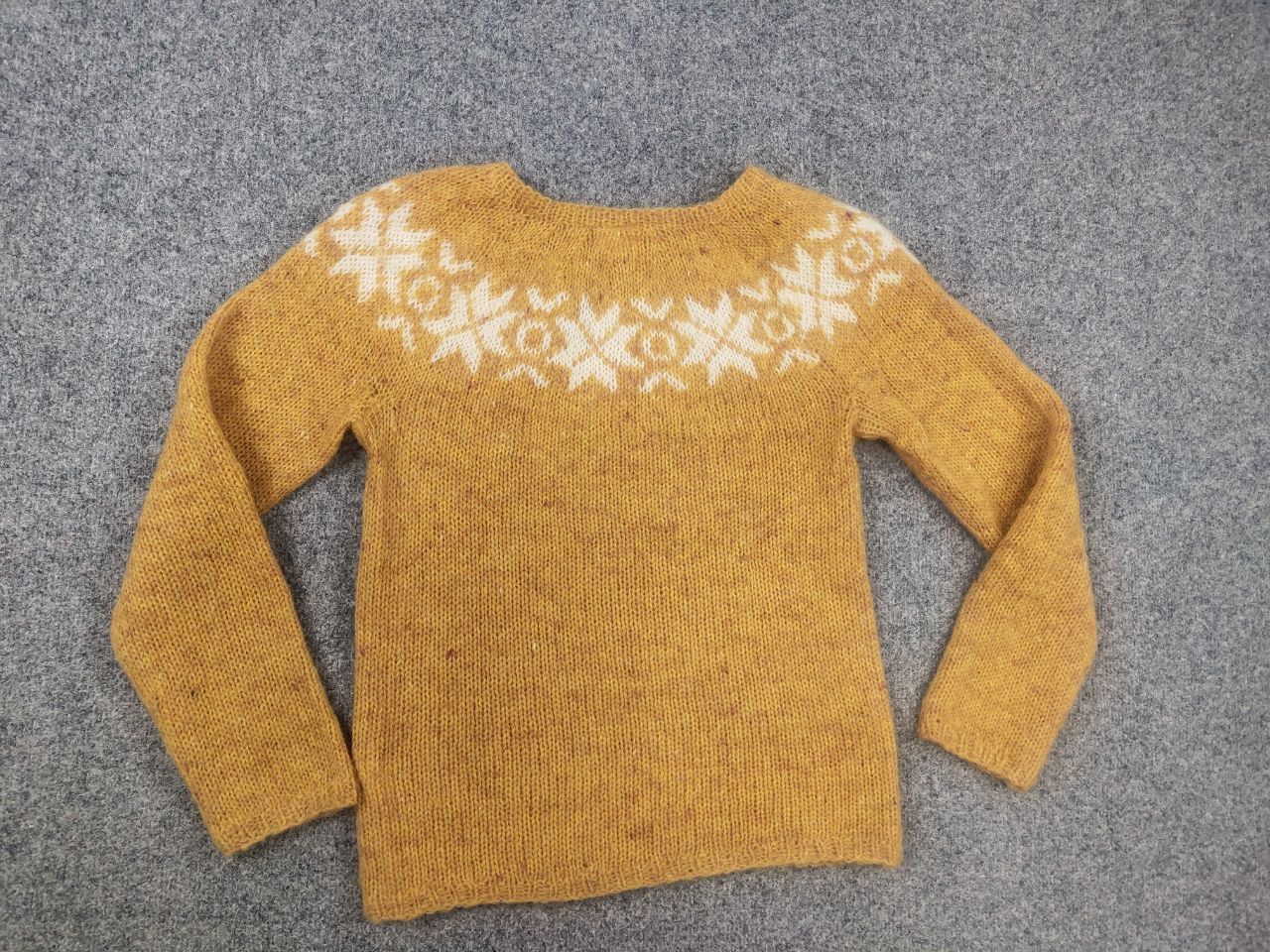 Dale Of Norway Nordic Store reykjavík iceland Hand Knitted Wool Sweater Size L / US 10 / IT 46 - 7 Thumbnail