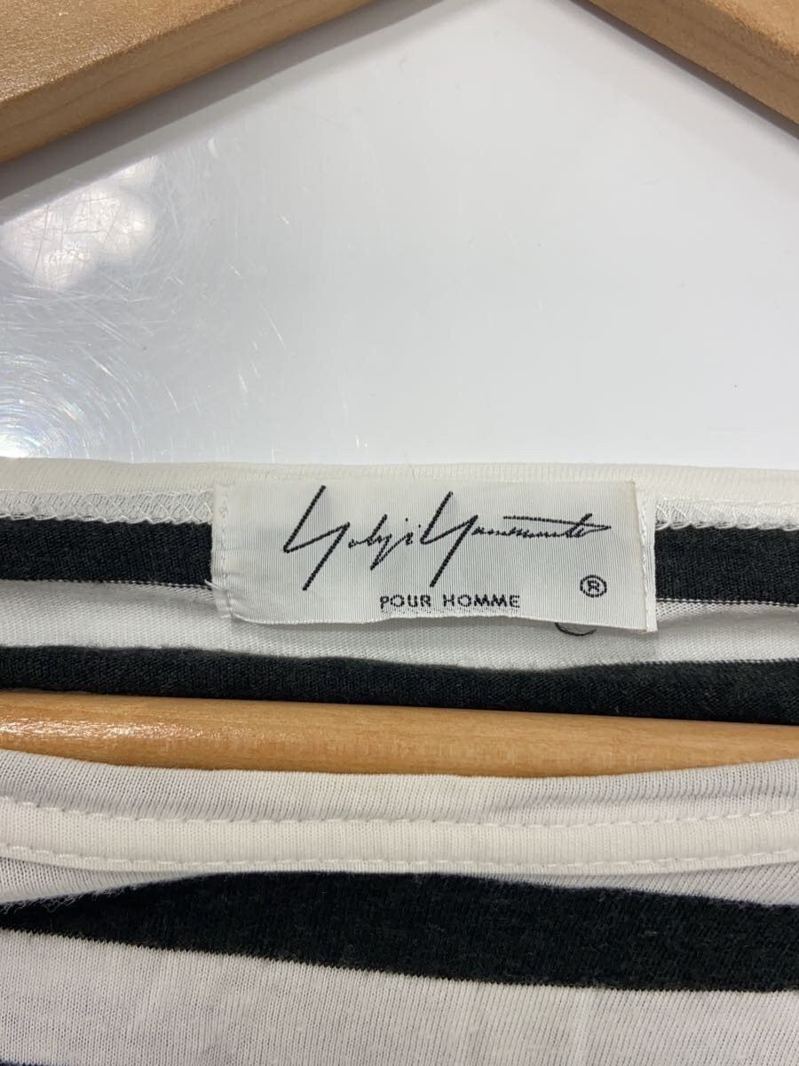 Yohji Yamamoto Staff Logo Striped Tee Size US L / EU 52-54 / 3 - 3 Thumbnail