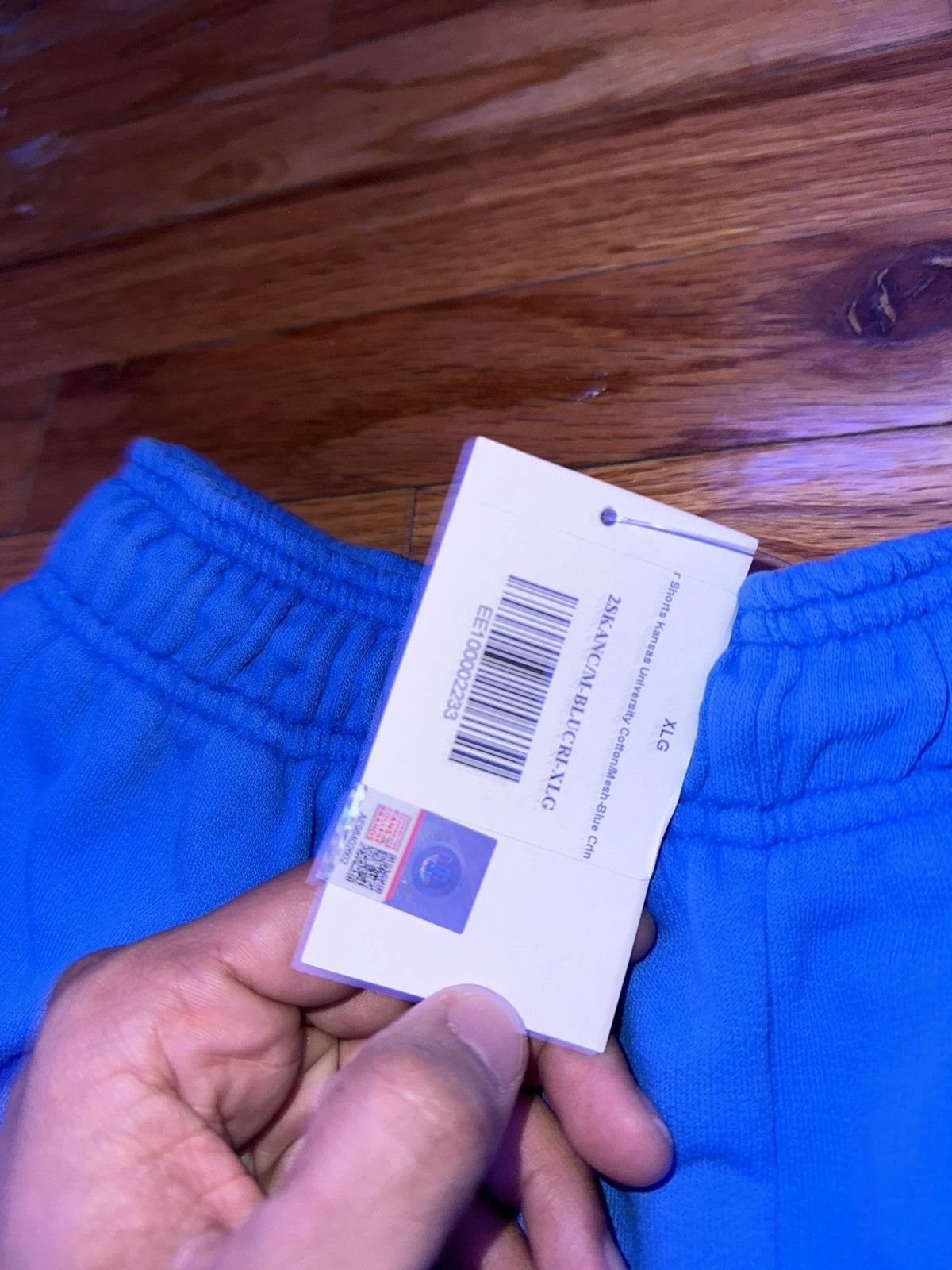 Eric Emanuel × NCAA Eric Emanuel EE Double Layer Kansas Jayhawks Shorts SZ XL Size US 38 / EU 54 - 4 Thumbnail