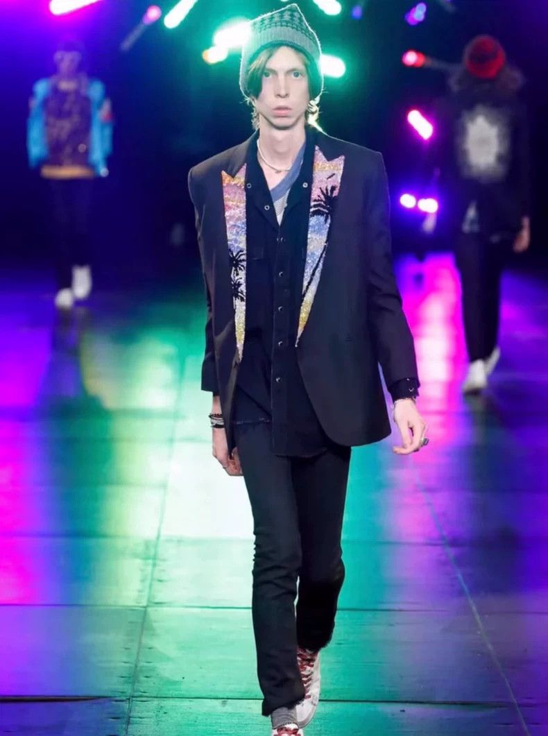 Saint Laurent Paris saint Laurent paris16ss Genuine Cat's Eye Black Shirt 2503 Size US M / EU 48-50 / 2 - 7 Thumbnail
