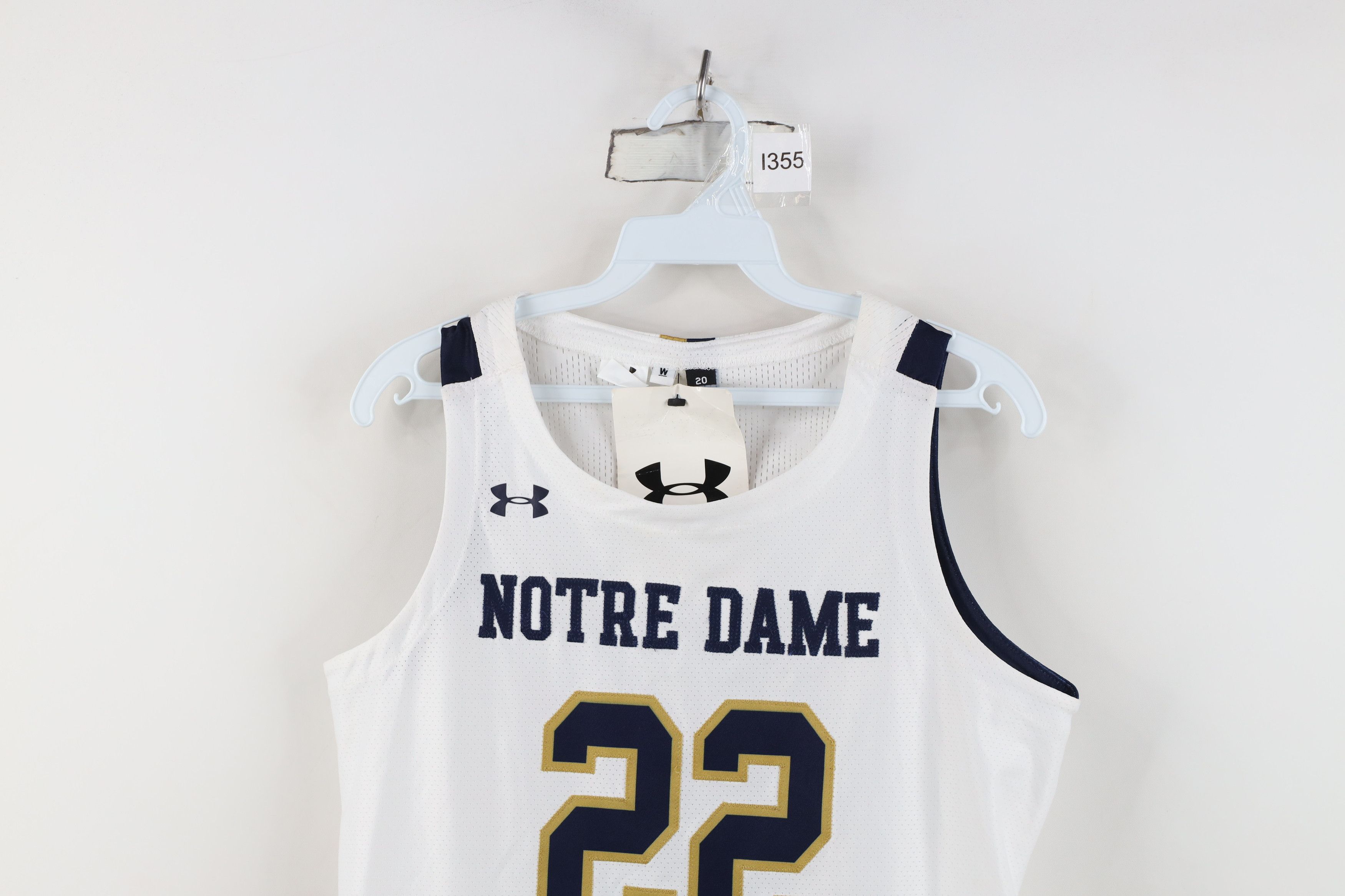 Under Armour New Under Armour Team Issued Notre Dame University Jersey Size S / US 4 / IT 40 - 2 Thumbnail