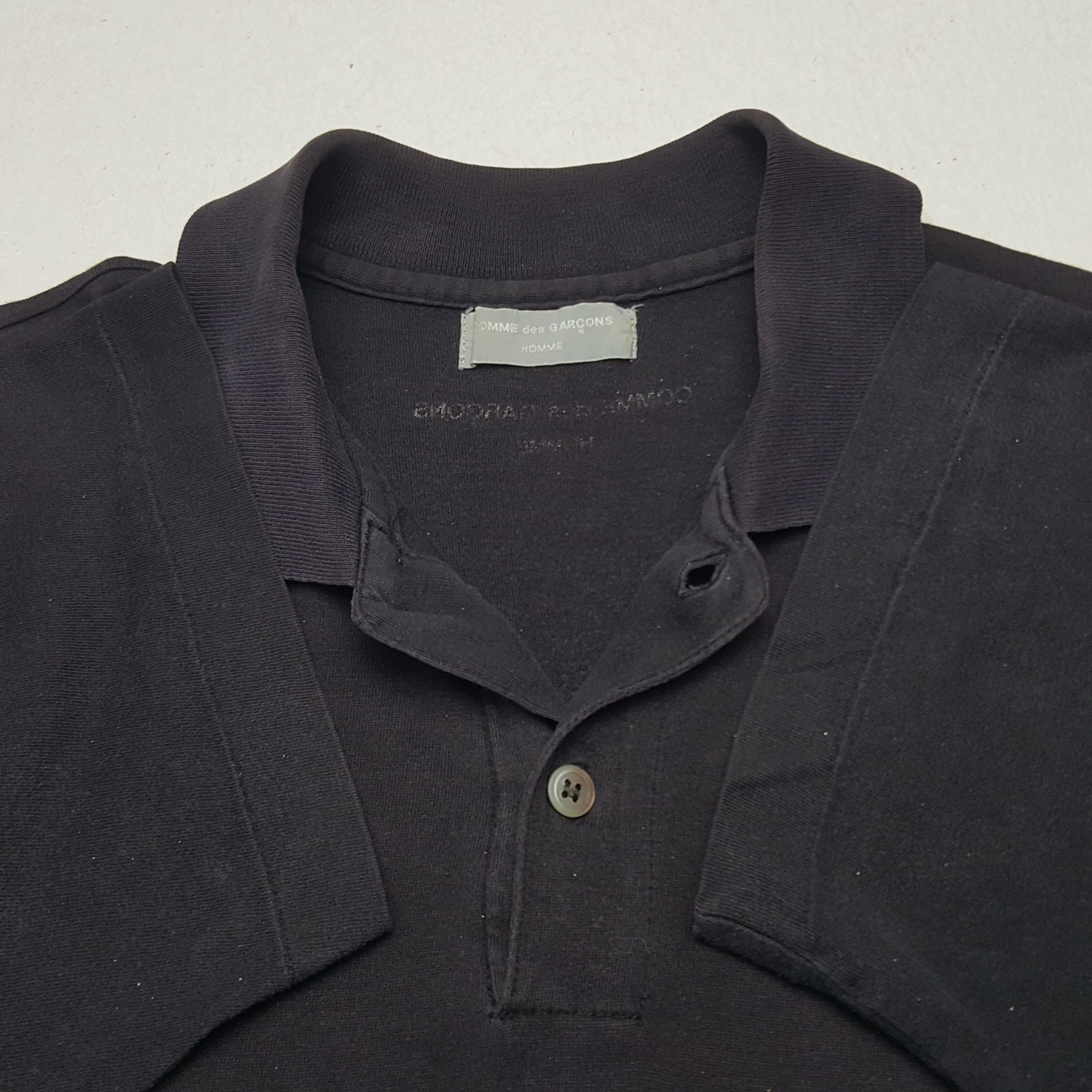Comme des Garcons Homme × Japanese Brand × Vintage Vintage Comme des Garcons Homme Japanese Designer Polos Size US M / EU 48-50 / 2 - 4 Thumbnail