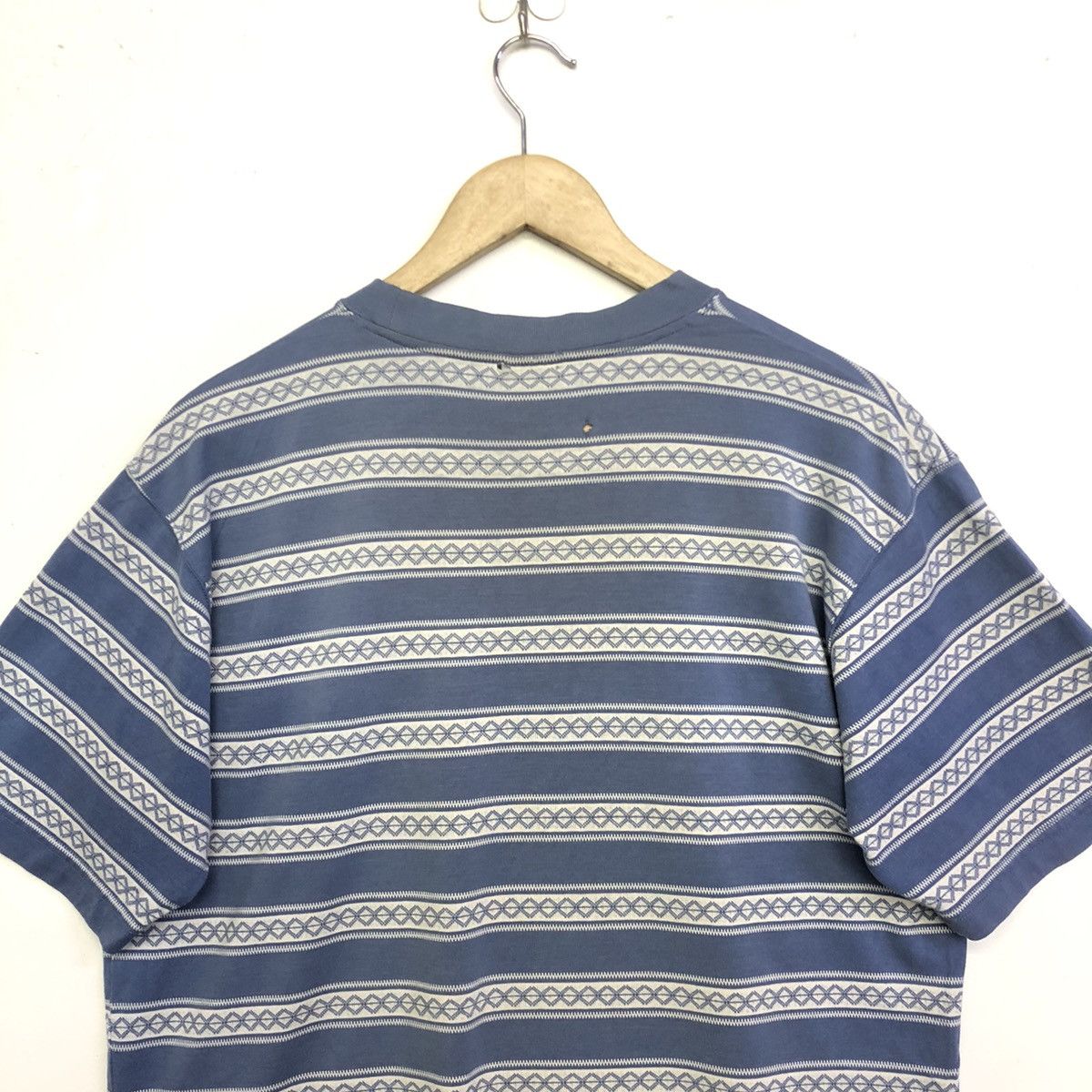Body Glove × Vintage Vintage Body Glove Motive Stripe Pocket Tshirt Size US M / EU 48-50 / 2 - 11 Thumbnail