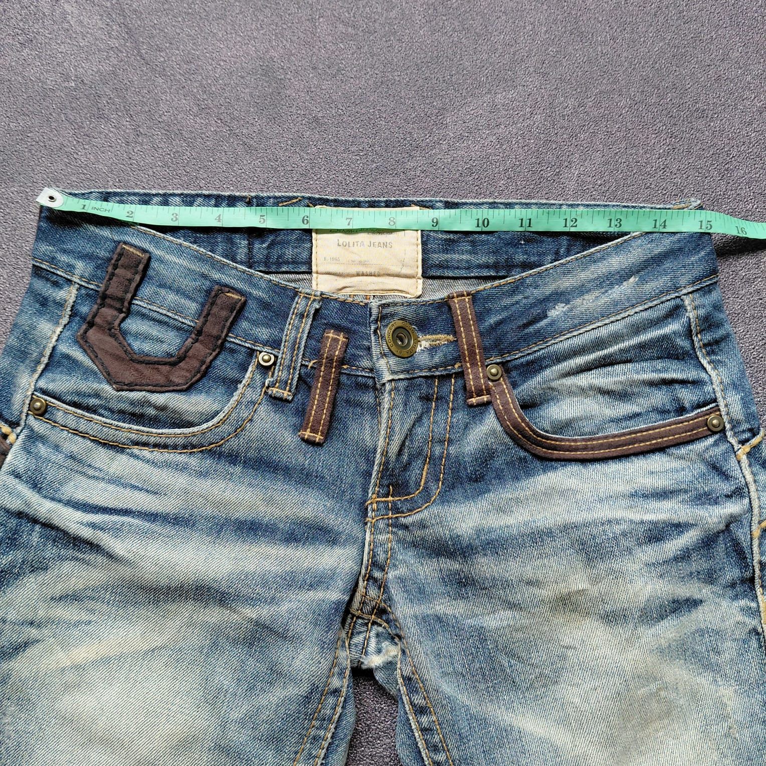 Tornado Mart Yoshitomo Nara Lolita Distresed Flare Jeans Size US 29 - 13 Thumbnail