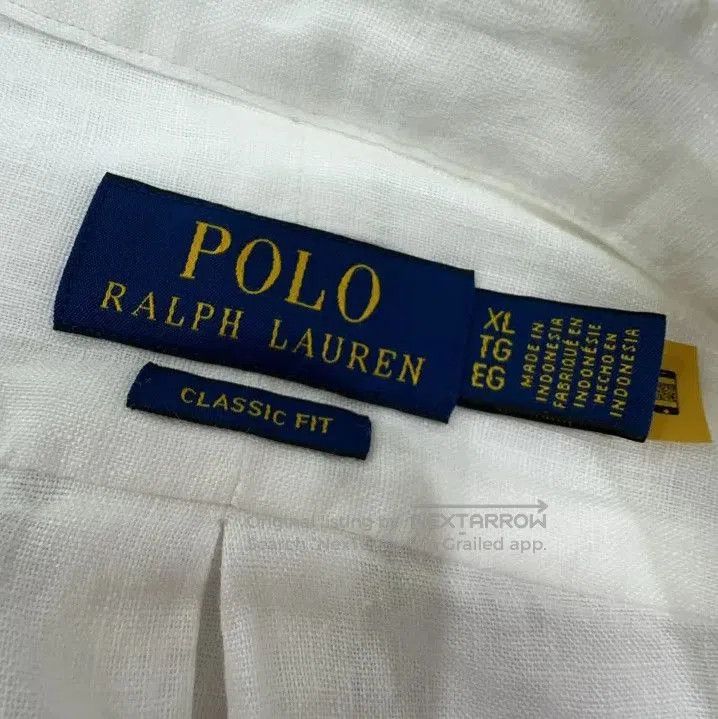 Polo Ralph Lauren Polo Ralph Lauren Linen Pony Logo Long. Size US XL / EU 56 / 4 - 5 Thumbnail