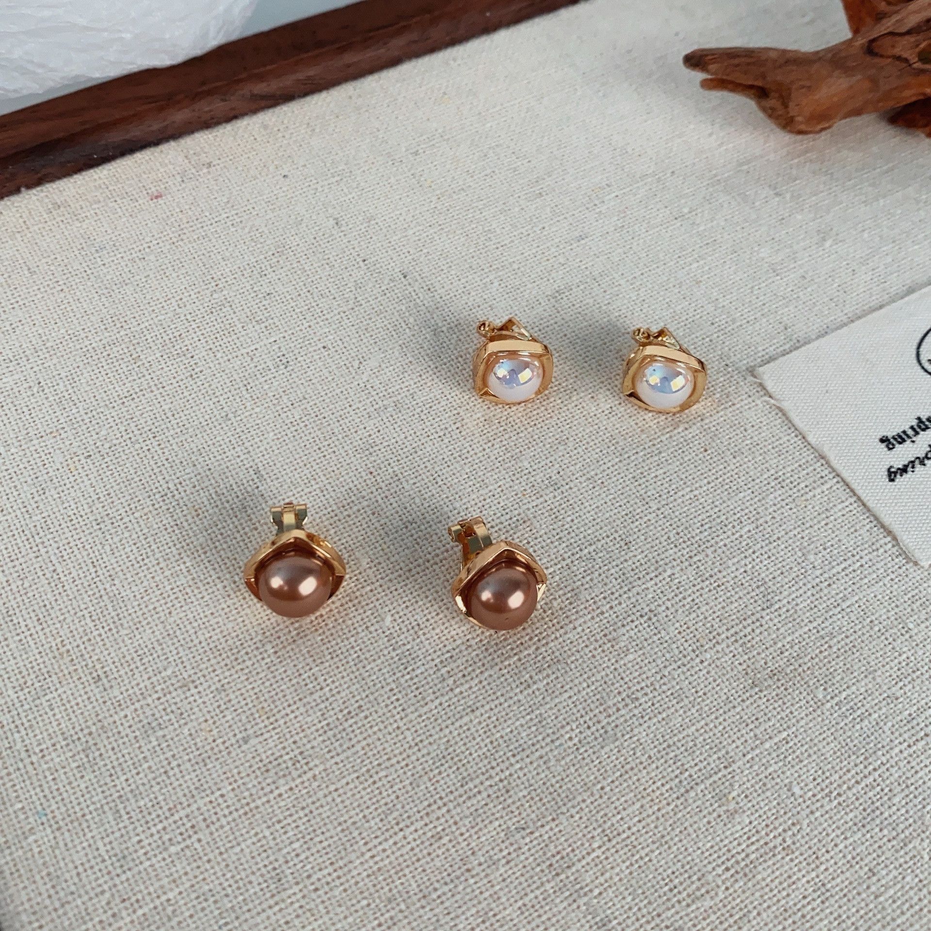 Jewelry Retro Earrings One Pairs Chrome Jewelry Size ONE SIZE - 3 Thumbnail