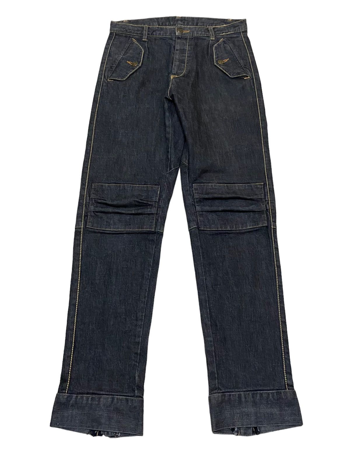 Tsumori Chisato Rare Design Vintage Tsumori Chisato Issey Miyake Jeans 2000s Size US 31 - 1 Thumbnail