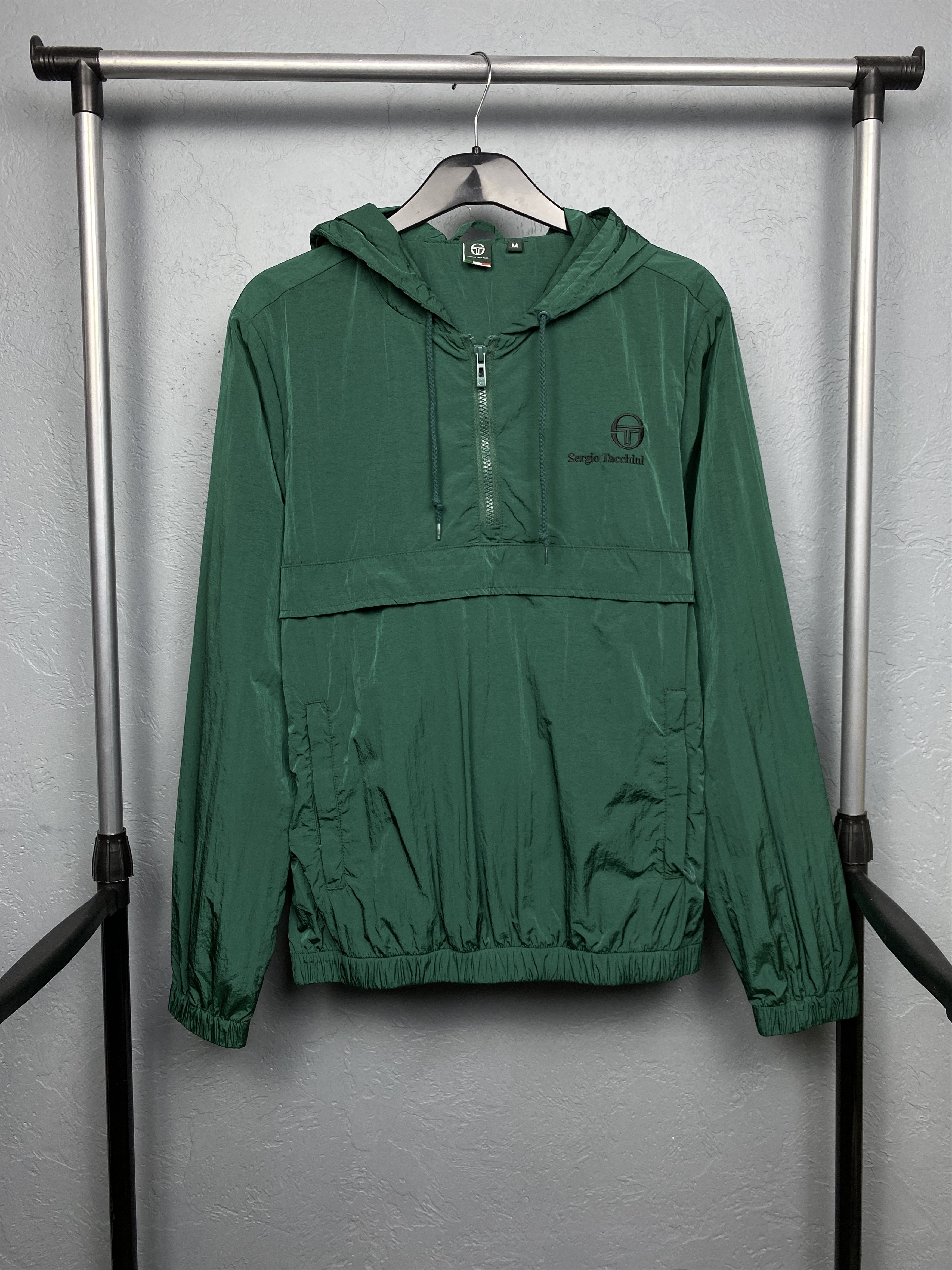 Sergio Tacchini Sergio Tacchini Vintage Mens Nylon Anorak Jacket Size US M / EU 48-50 / 2 - 1 Thumbnail