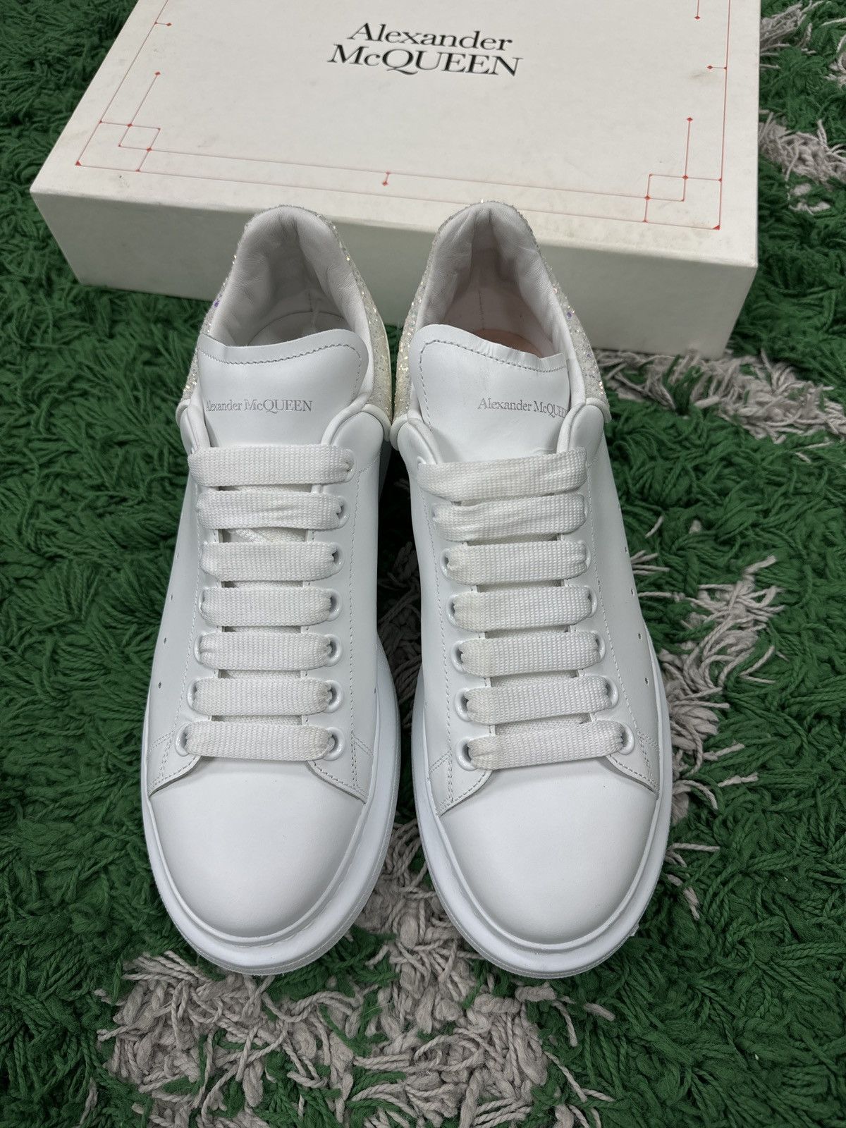 alexander mcqueen sneakers sparkle